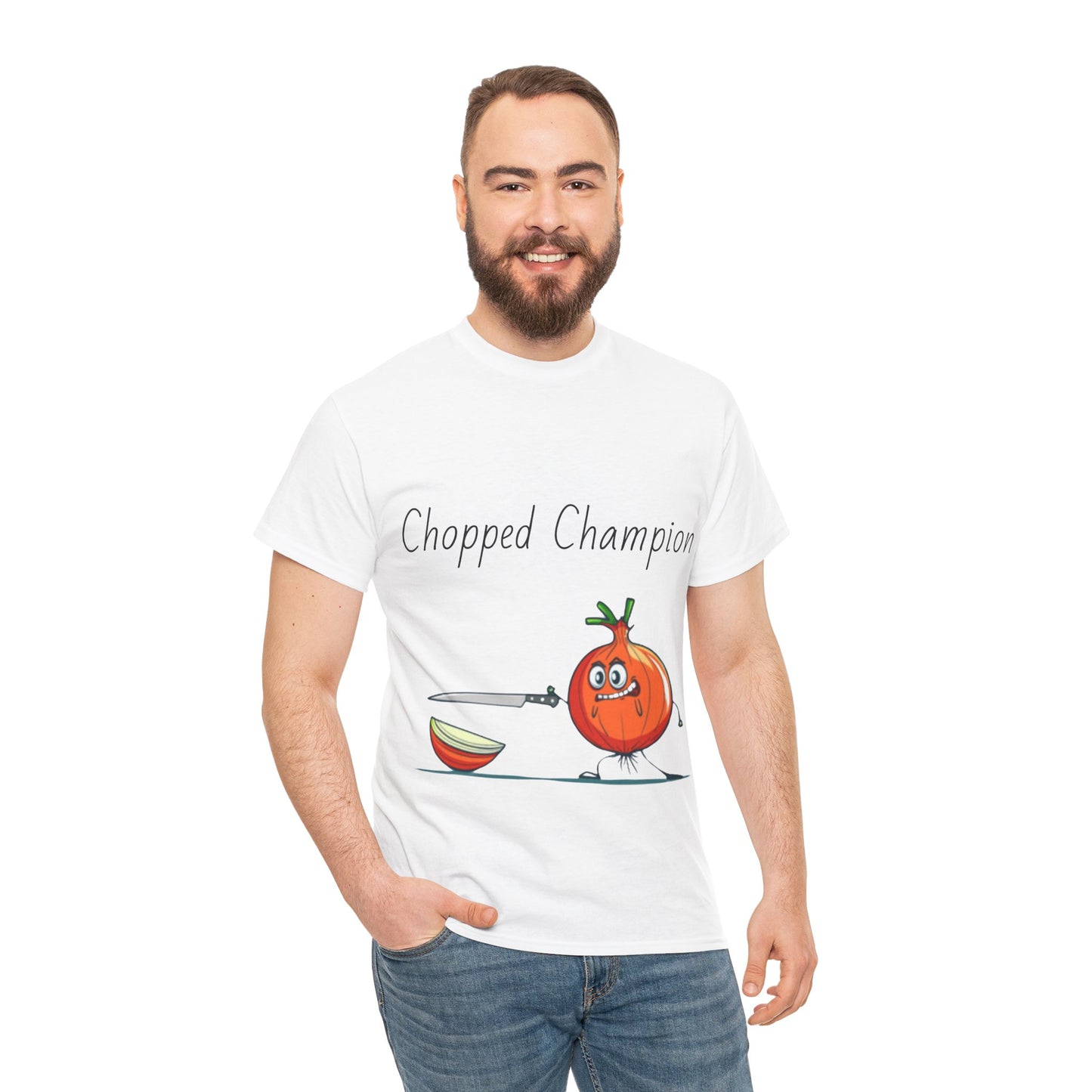 Chopped Champion Unisex Heavy Cotton Tee