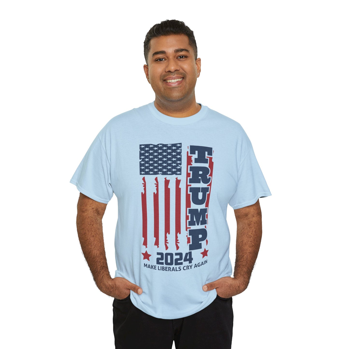 Trump 2024 A Unisex Heavy Cotton Tee