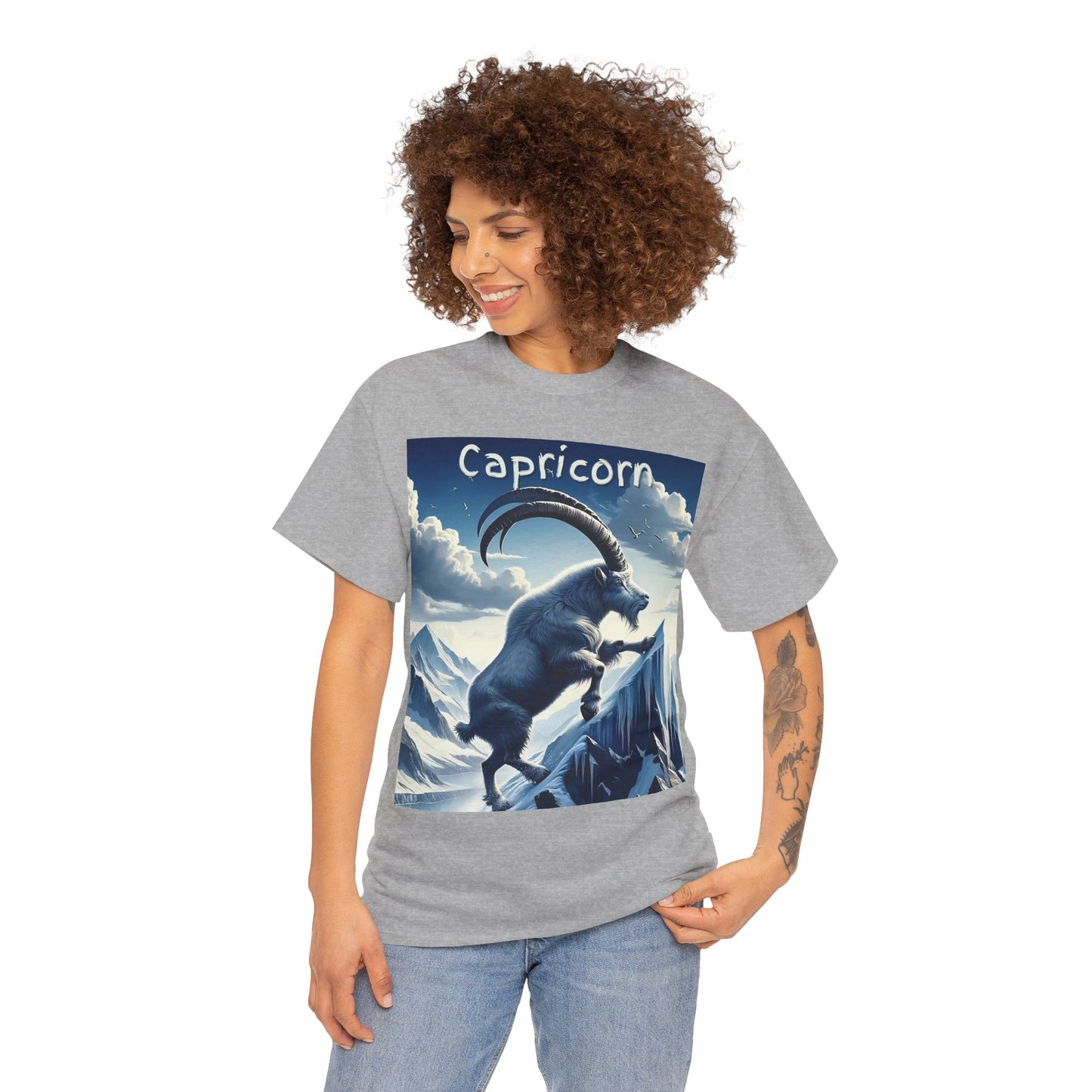 Capricorn Unisex Heavy Cotton Tee