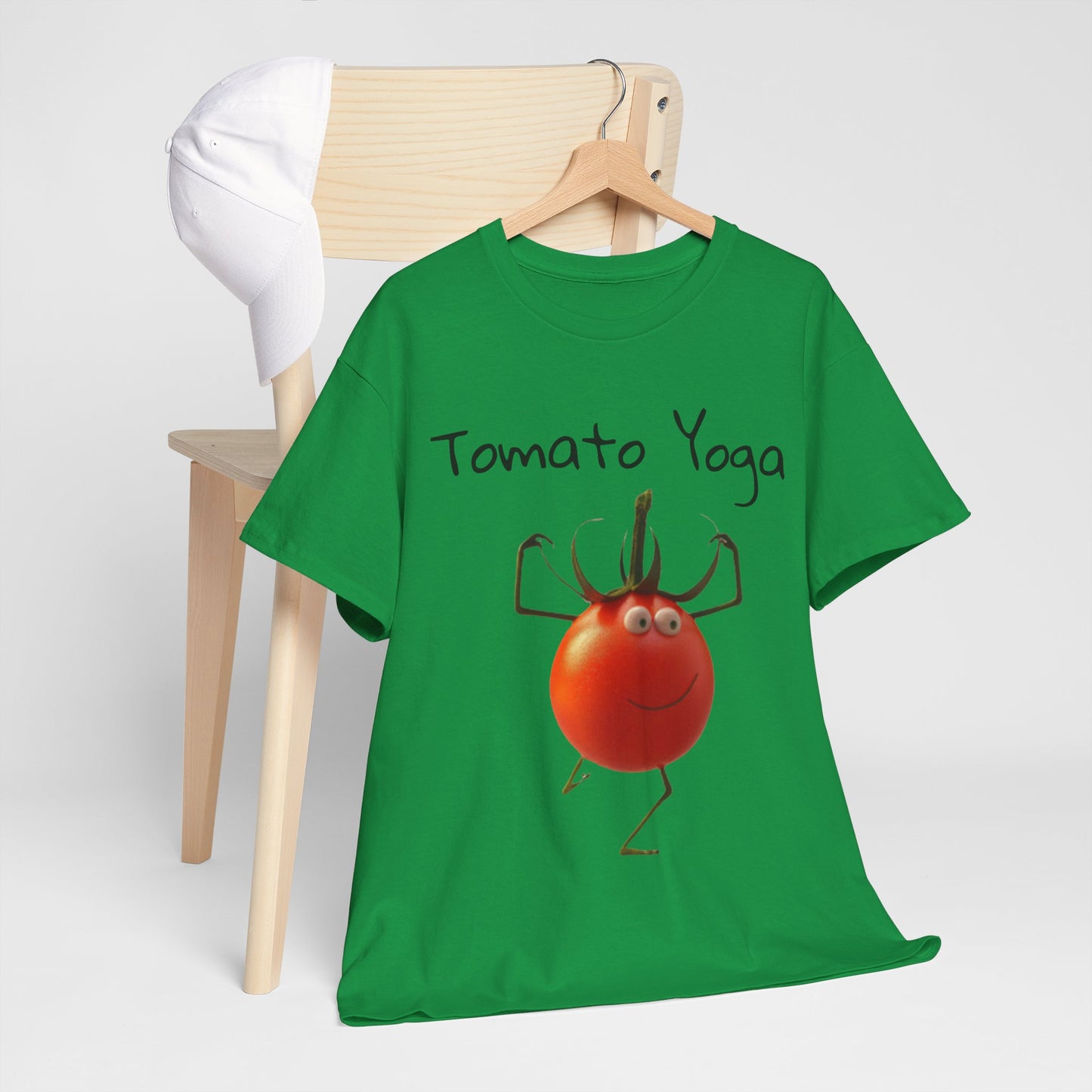 Tomato Yoga Unisex Heavy Cotton Tee