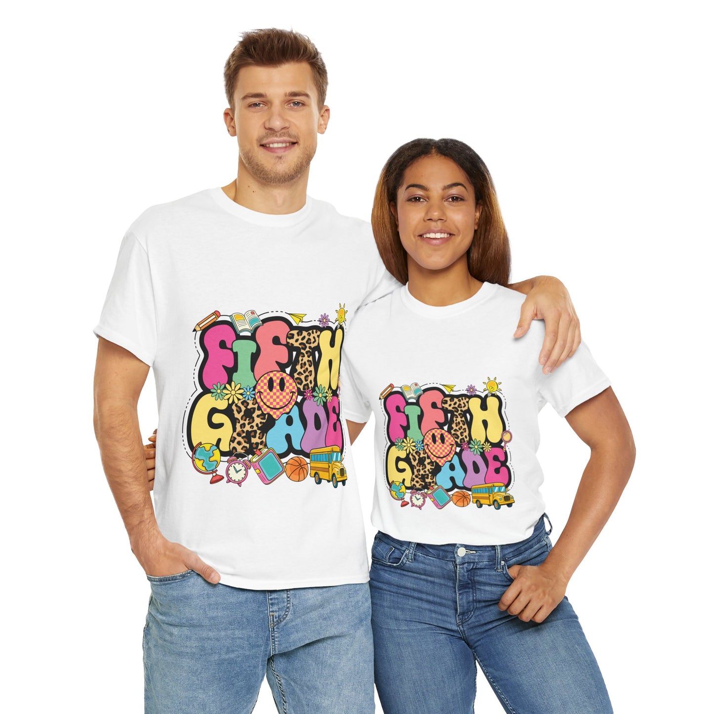 Fifth Grade Unisex Cotton Tee