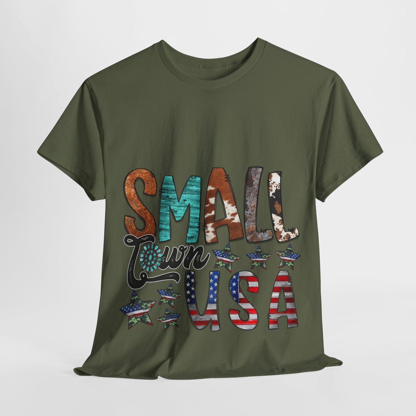 Small Town USA Unisex Heavy Cotton Tee