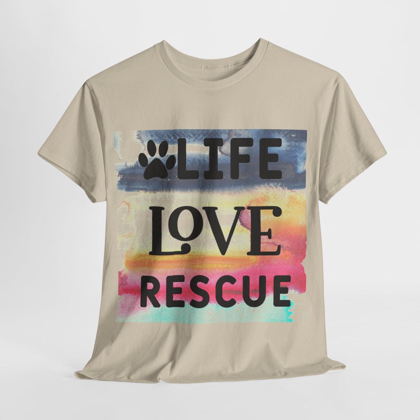 Life Love Rescue Unisex Heavy Cotton Tee