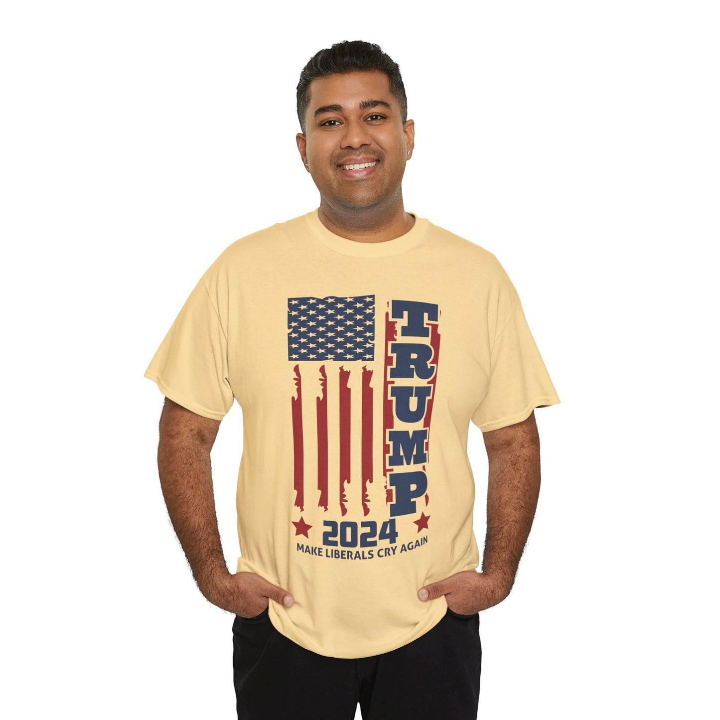 Trump 2024 A Unisex Heavy Cotton Tee