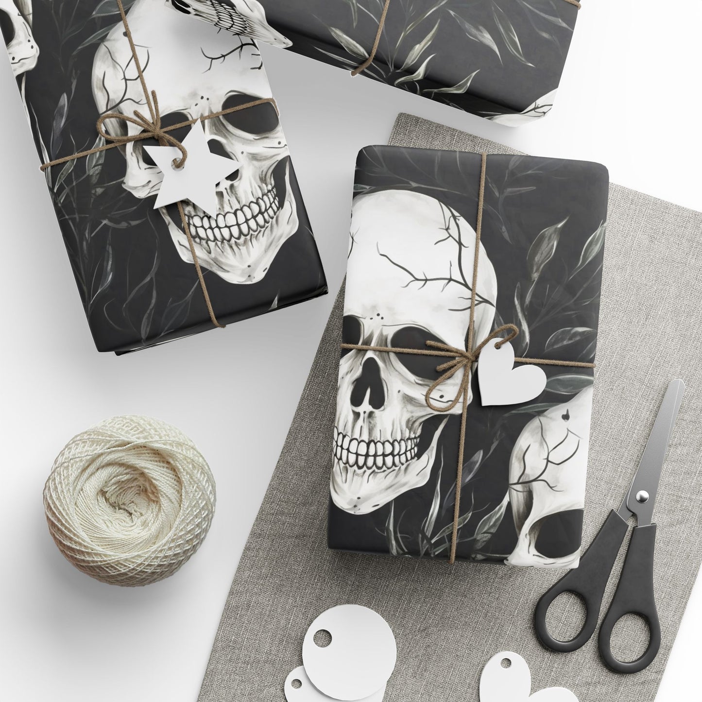 Skull Design Wrapping Papers