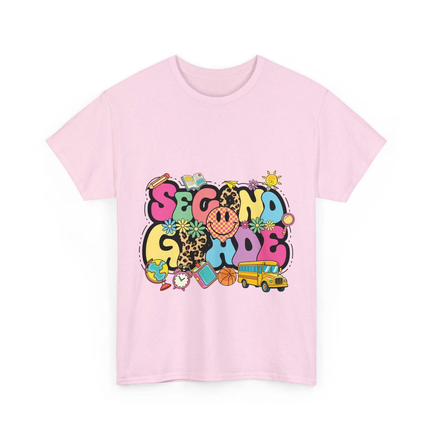 Second Grade Unisex Heavy Cotton Tee