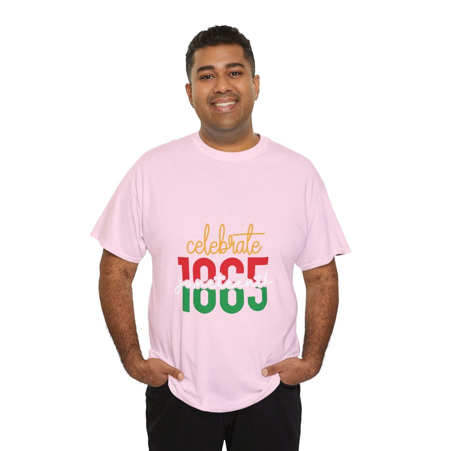 Celebrate Juneteenth Unisex Heavy Cotton Tee