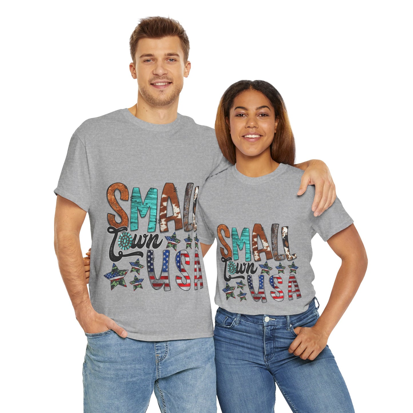 Small Town USA Unisex Heavy Cotton Tee