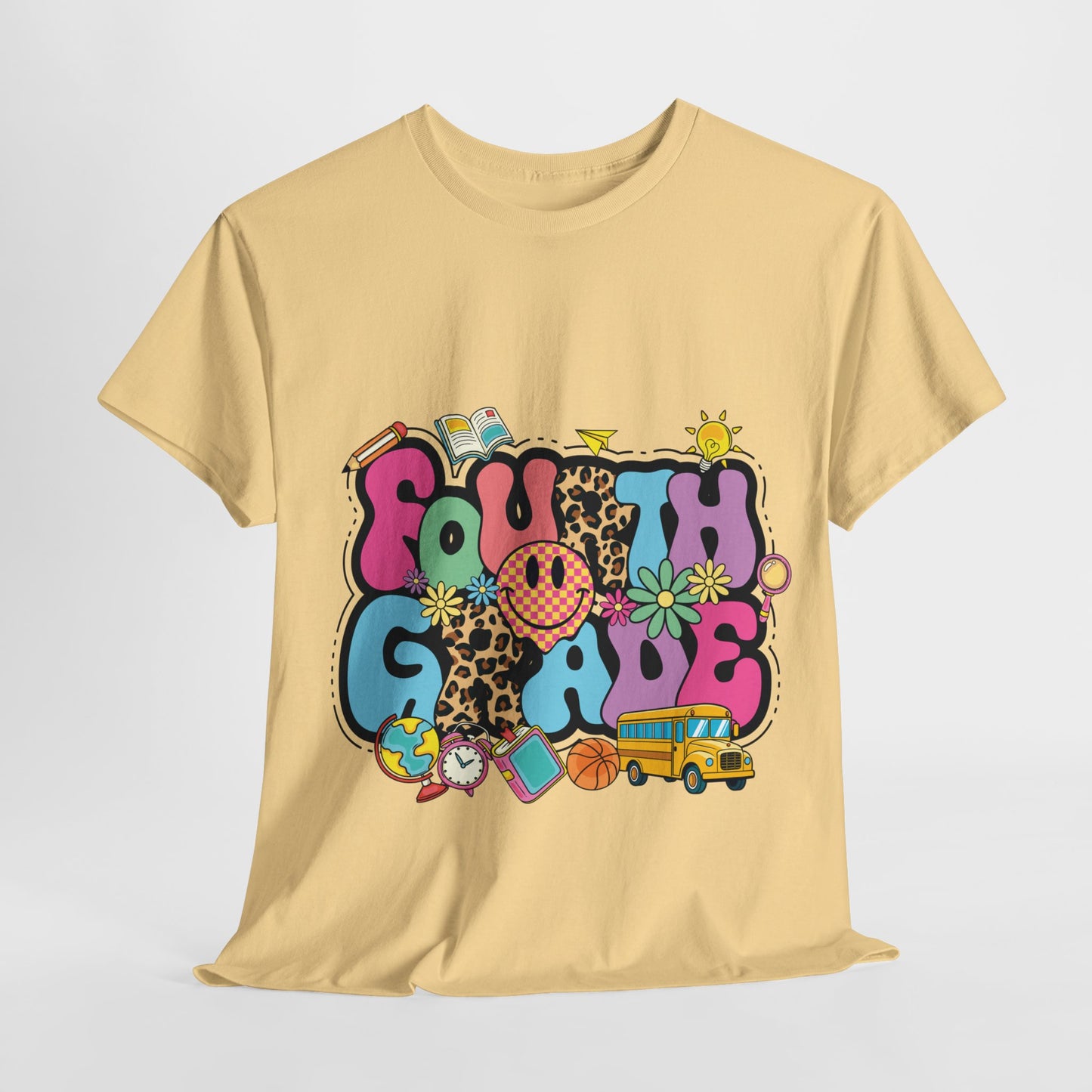 Fourth Grade Unisex Heavy Cotton Tee