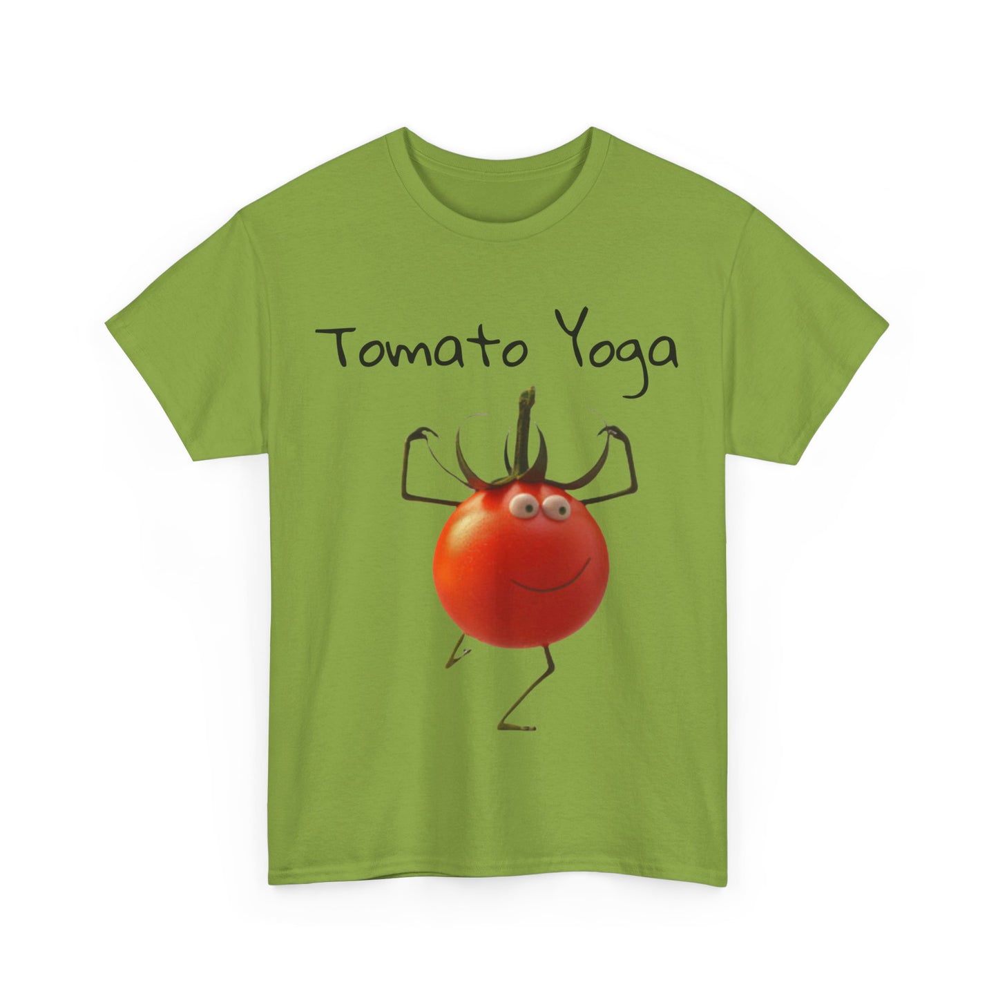 Tomato Yoga Unisex Heavy Cotton Tee