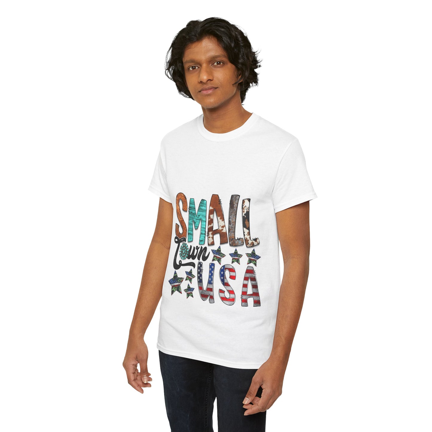 Small Town USA Unisex Heavy Cotton Tee