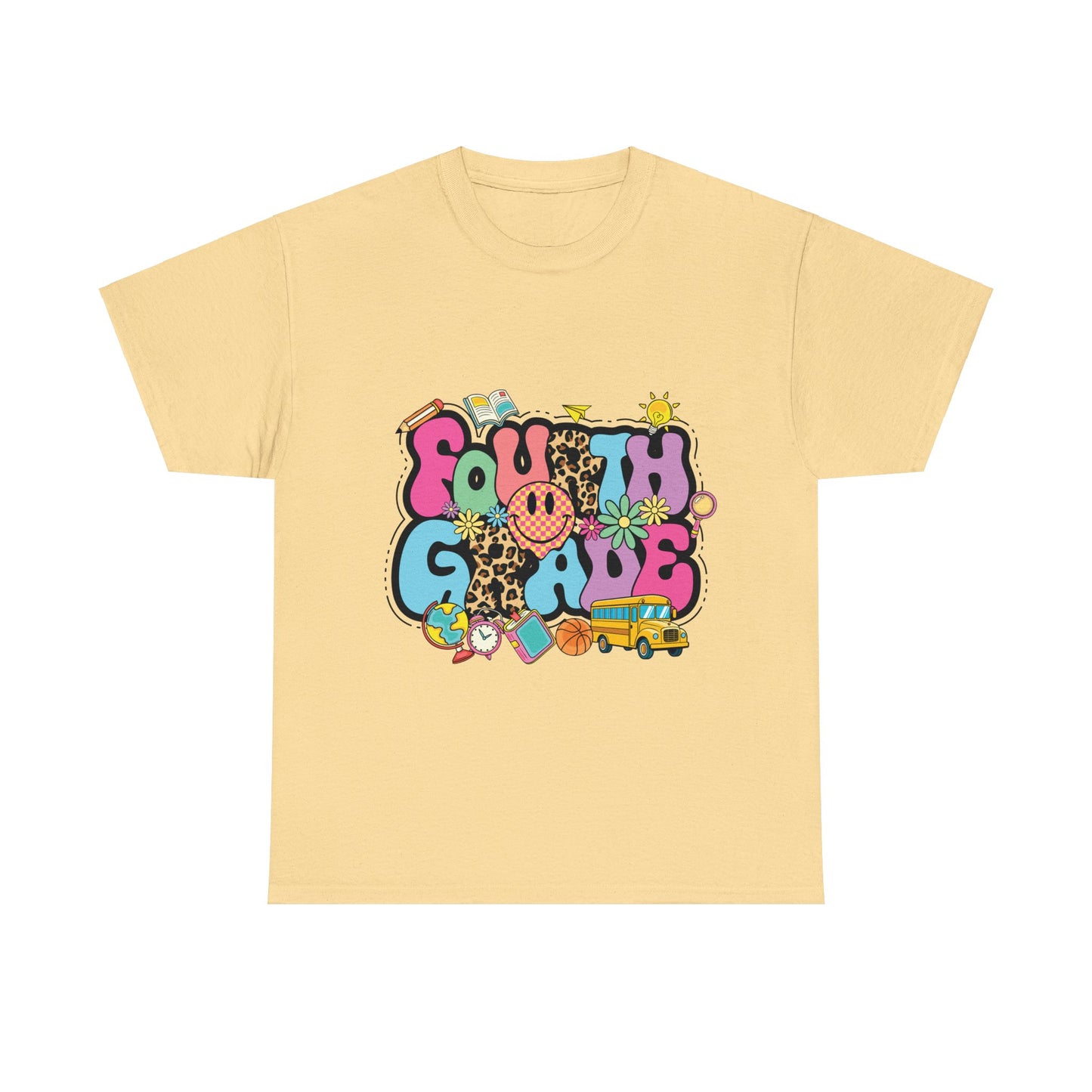 Fourth Grade Unisex Heavy Cotton Tee