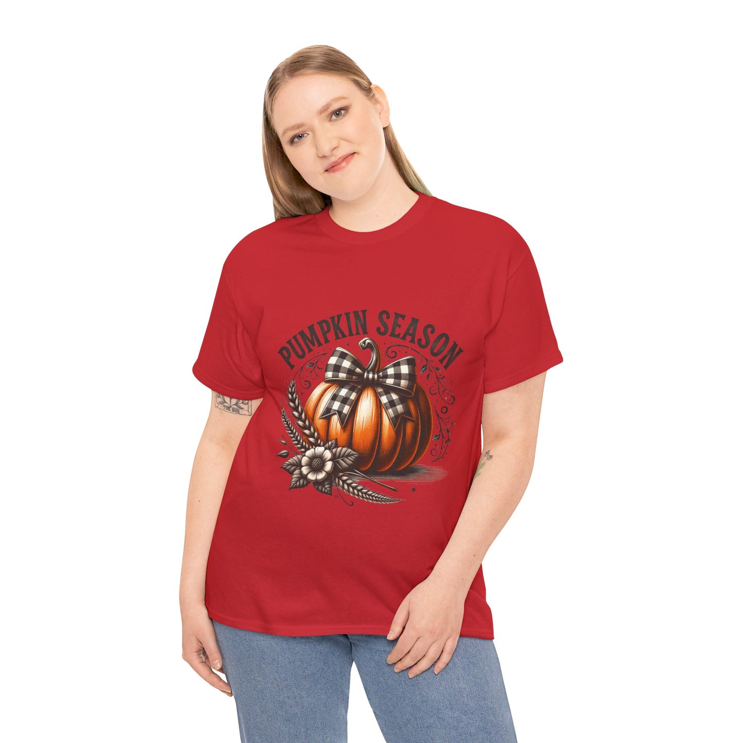 Pumpkin Season Unisex Heavy Cotton Tee