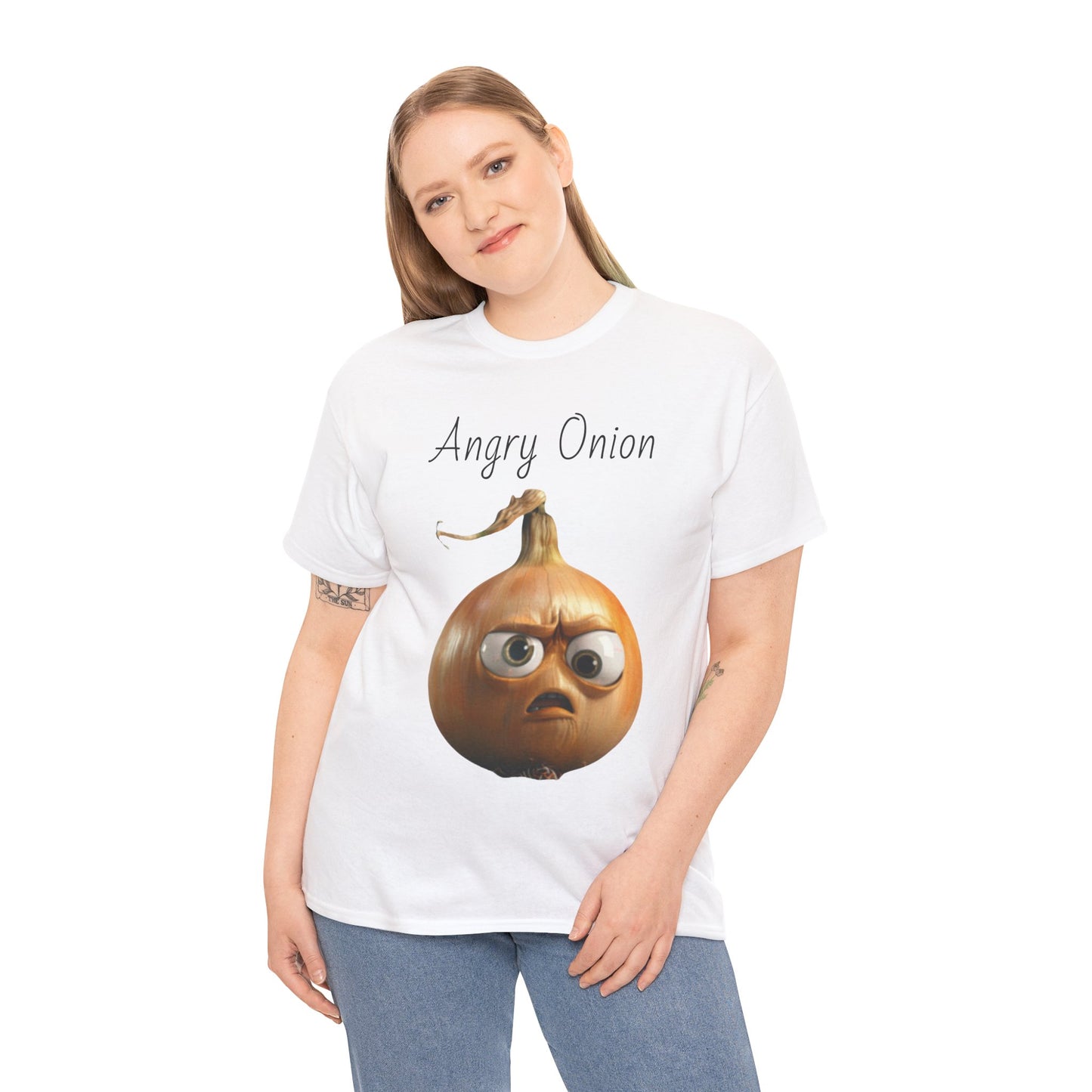 Angry Onion Unisex Heavy Cotton Tee