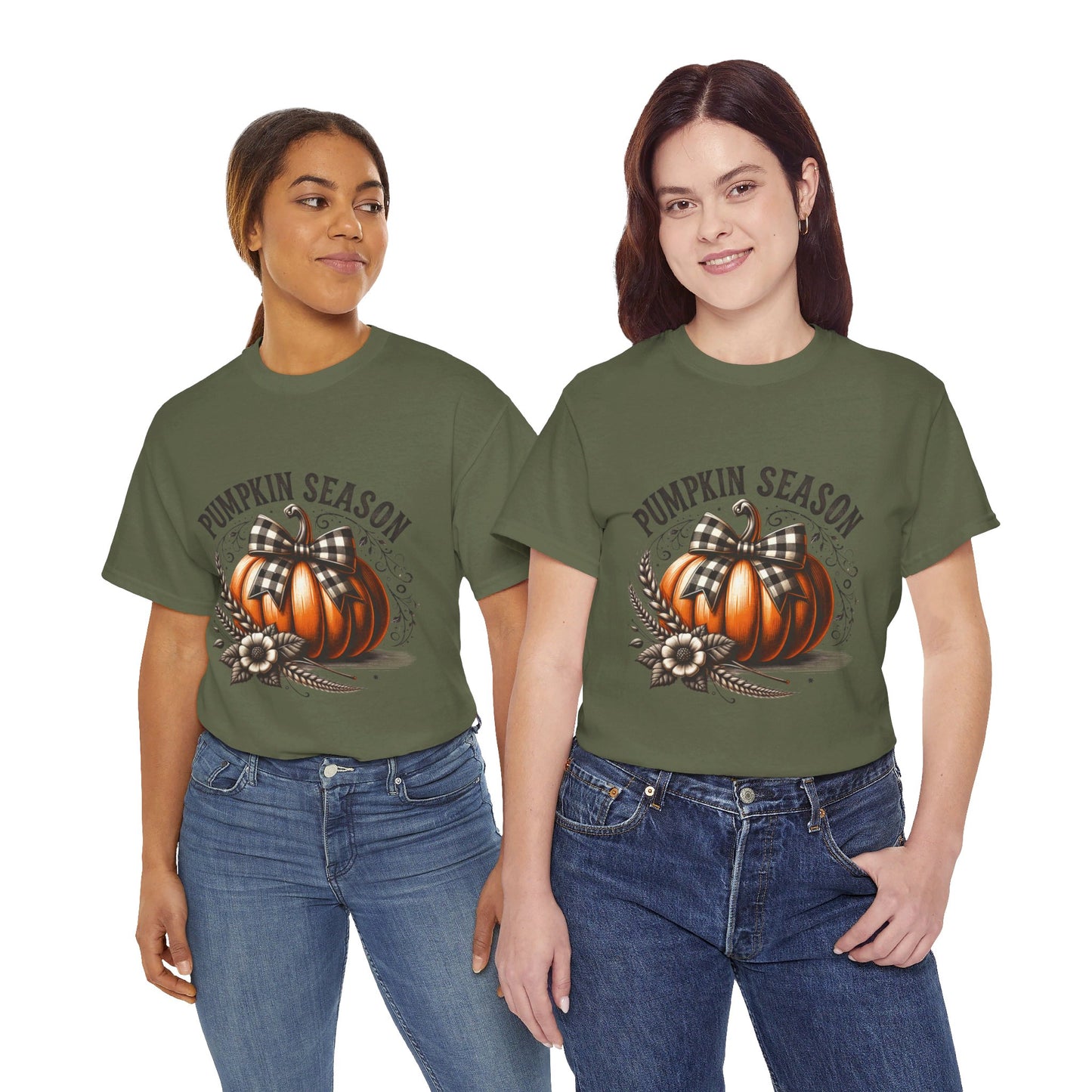 Pumpkin Season Unisex Heavy Cotton Tee