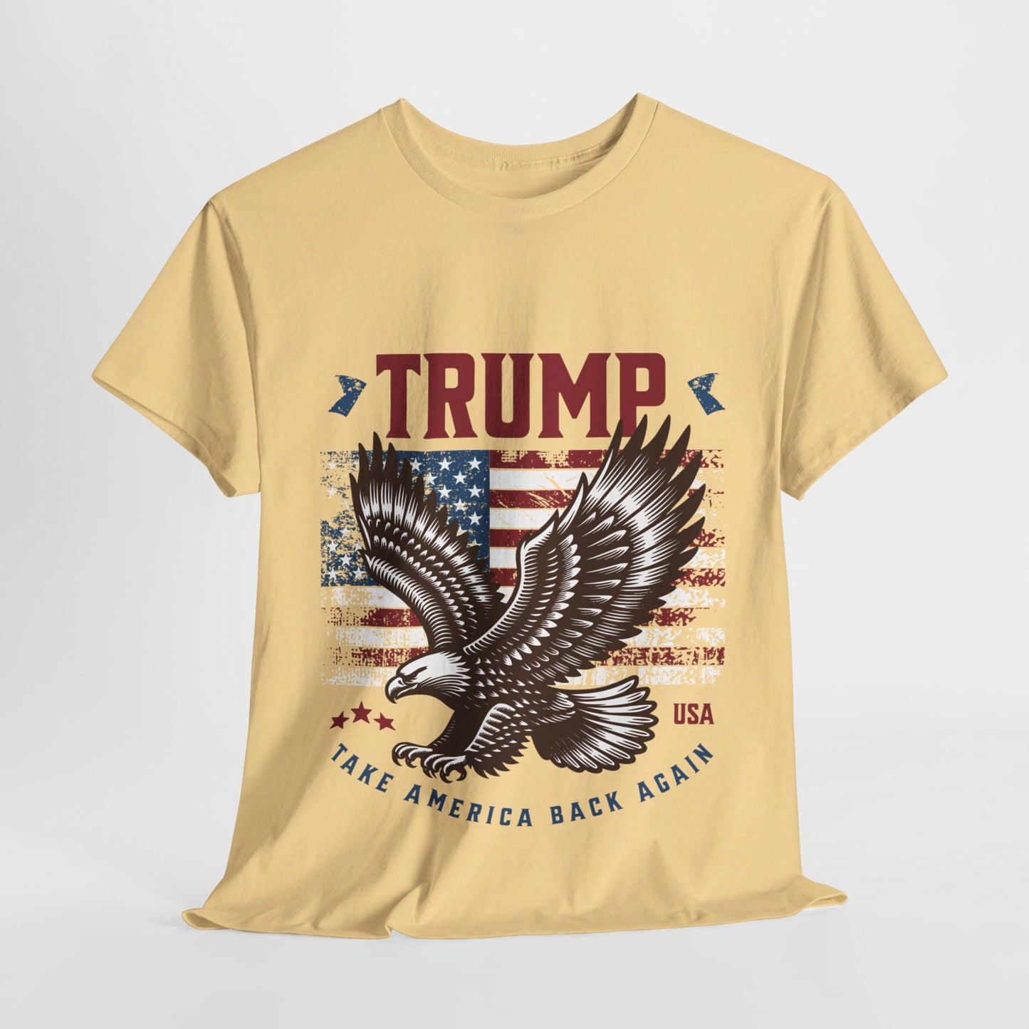 Trump MAGA Eagle Unisex Heavy Cotton Tee