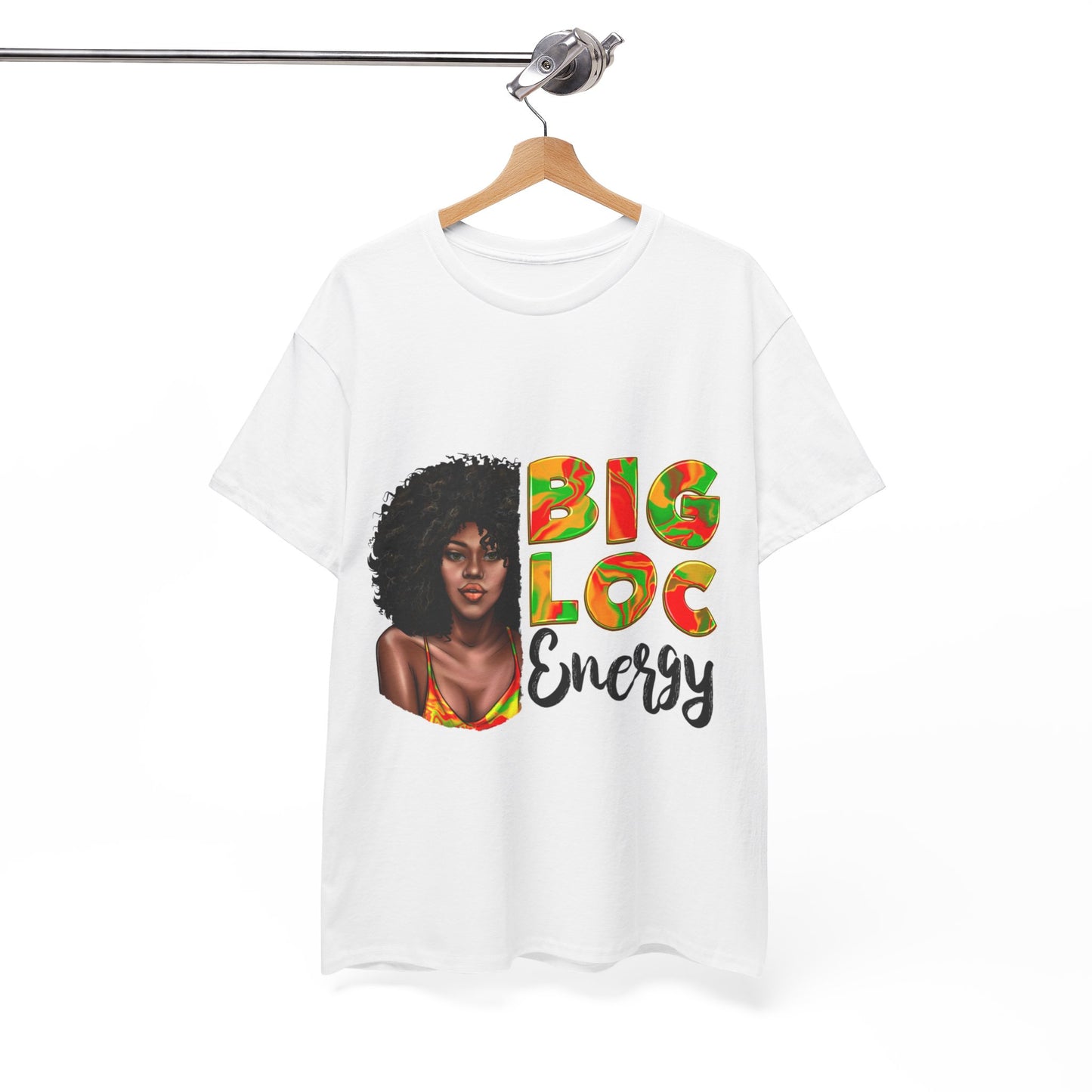 Big Loc Energy Unisex Heavy Cotton Tee