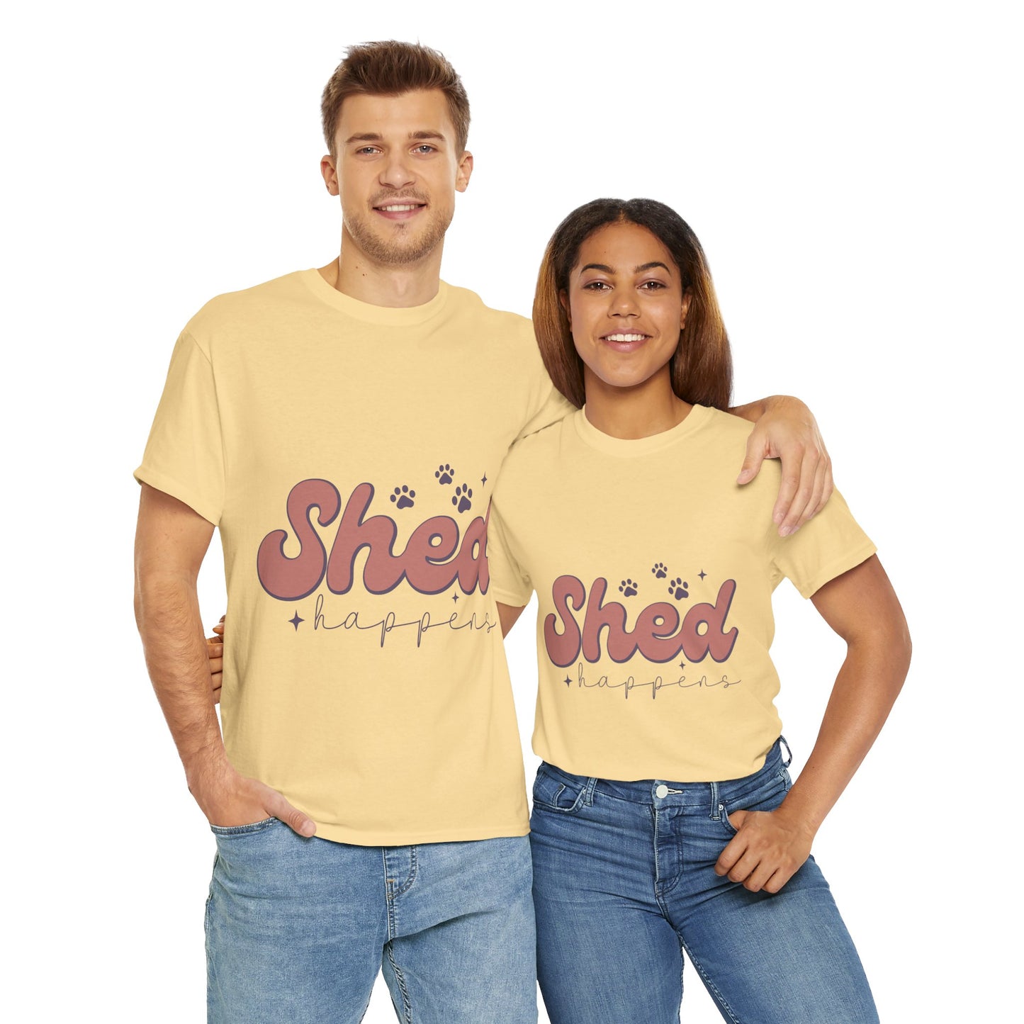 Shed Happens Unisex Heavy Cotton Tee