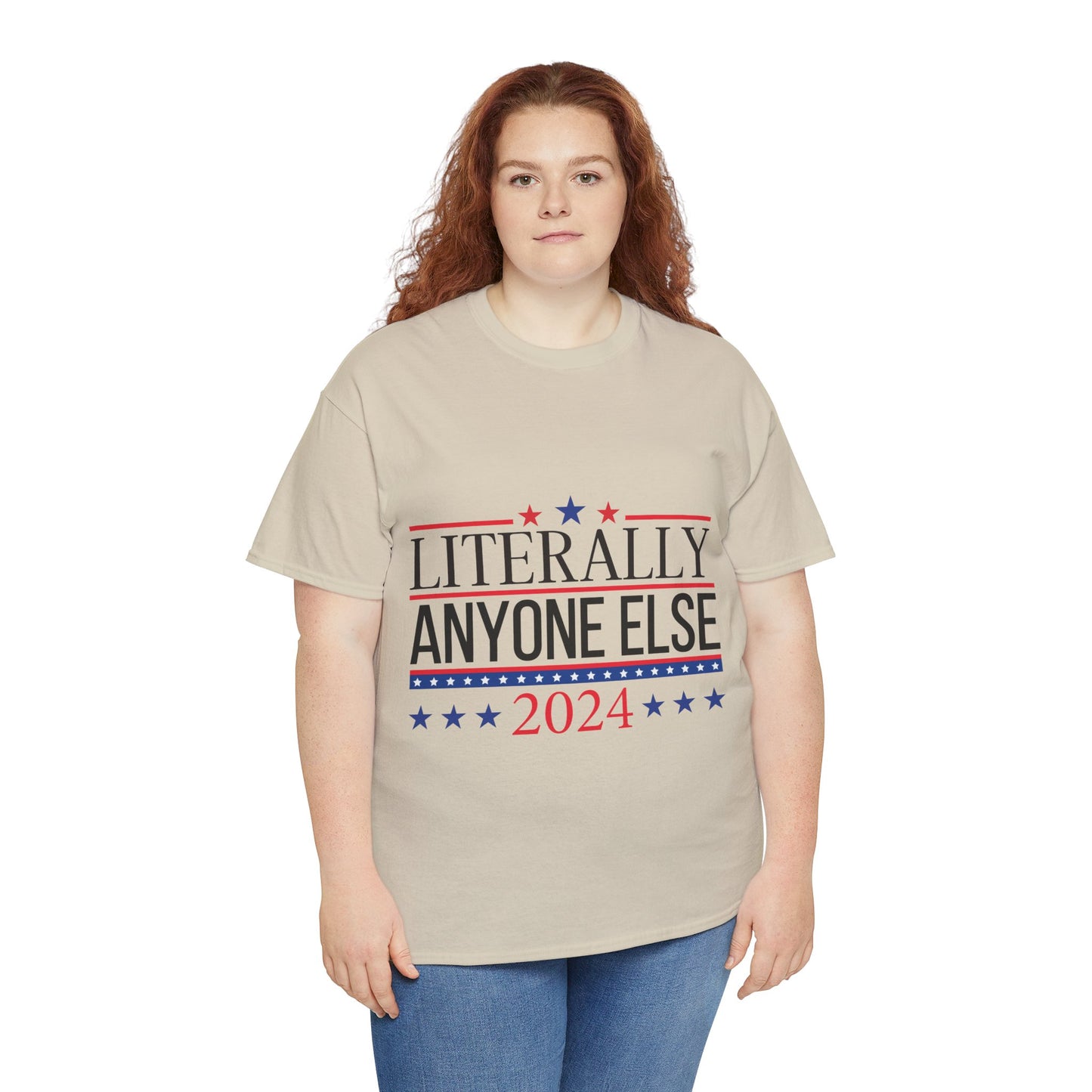 Anyone Else 2024 Unisex Heavy Cotton Tee