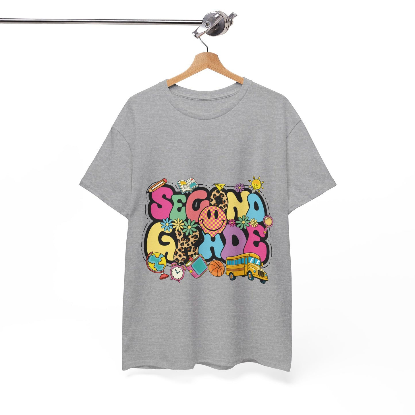 Second Grade Unisex Heavy Cotton Tee