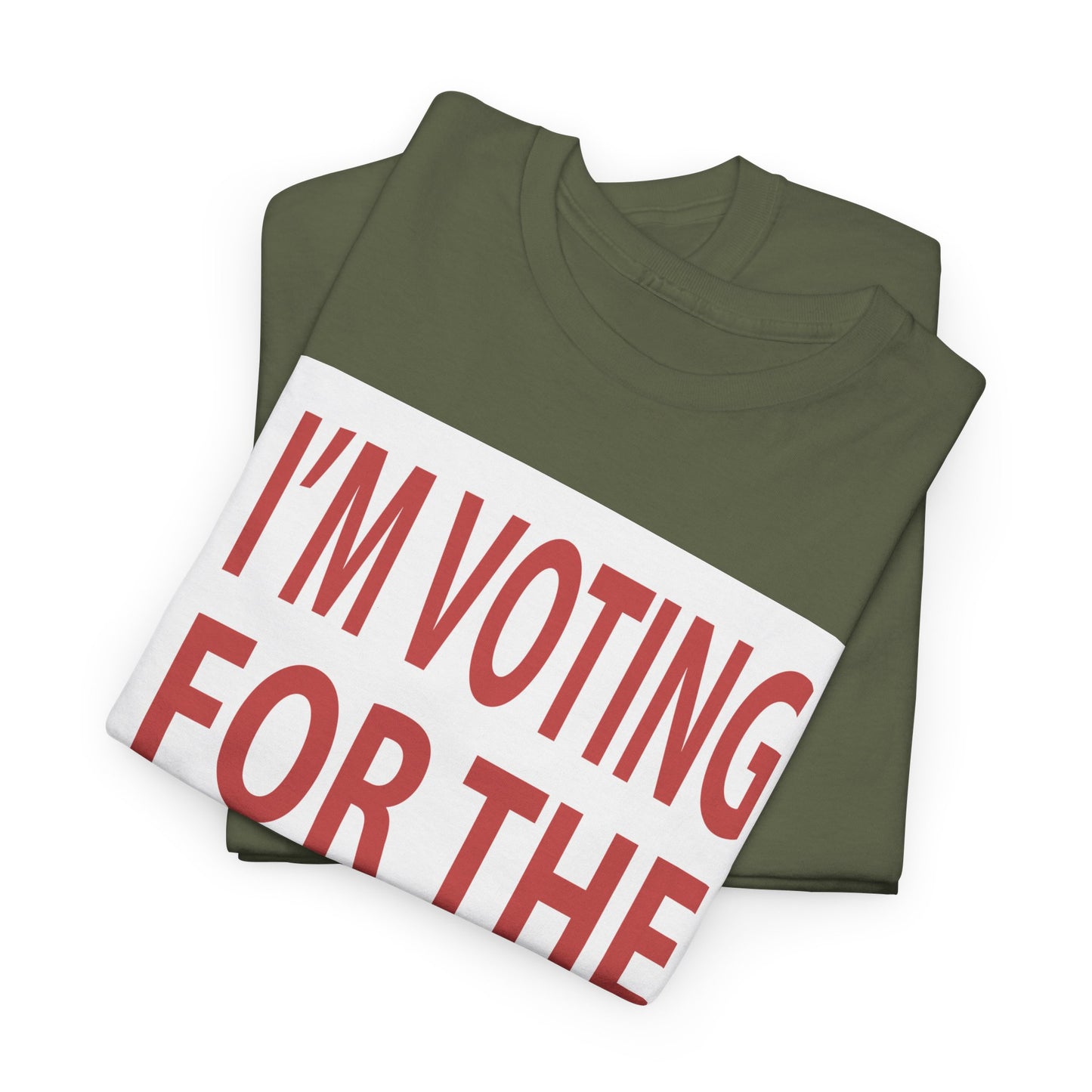 Voting For A Felon Unisex Heavy Cotton Tee