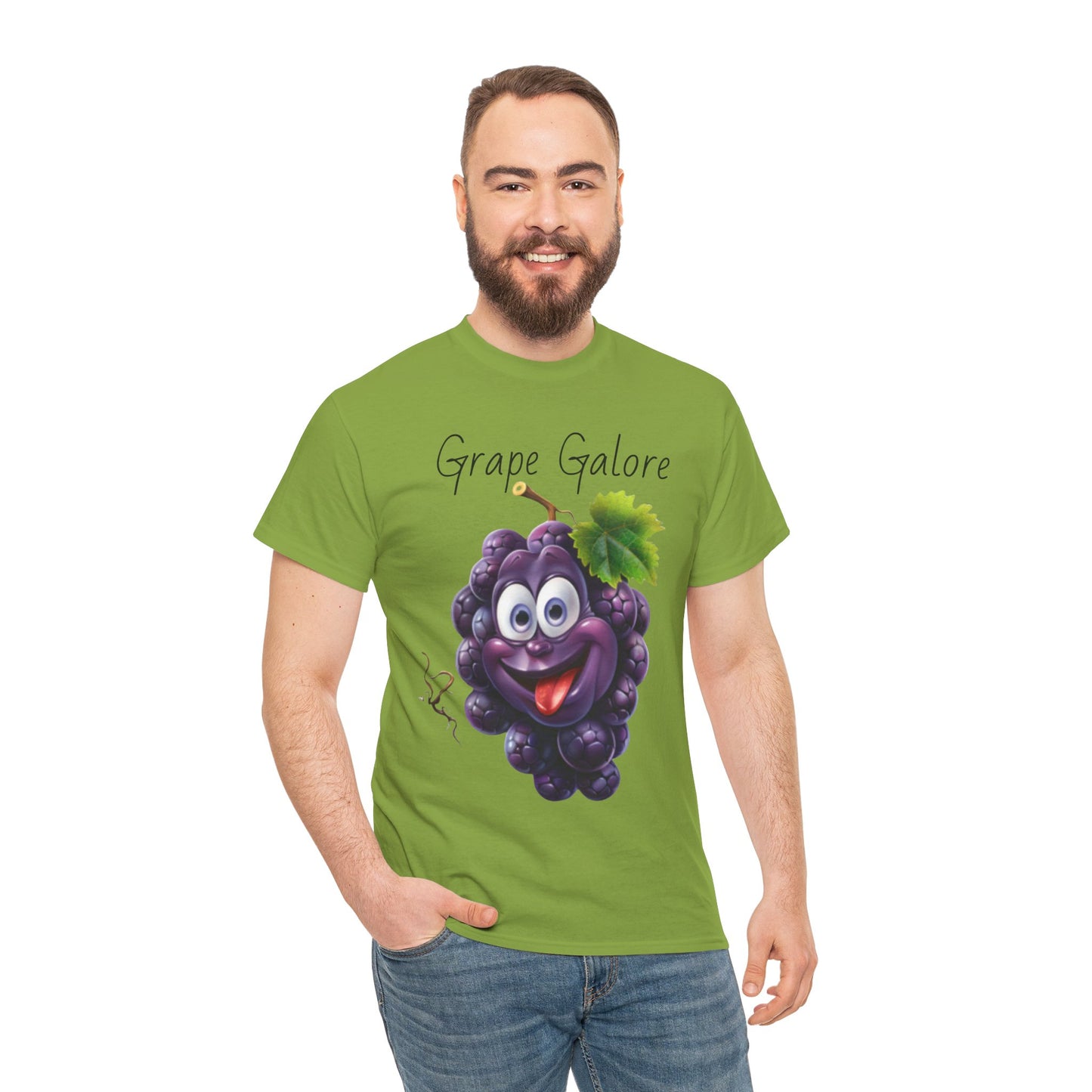 Grape Galore Unisex Heavy Cotton Tee