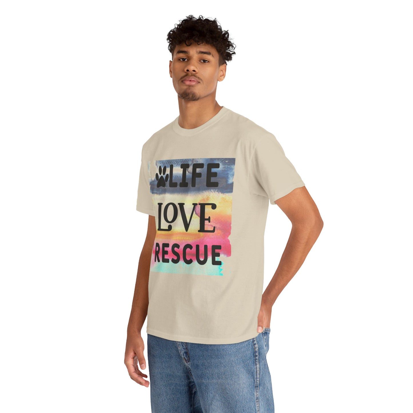 Life Love Rescue Unisex Heavy Cotton Tee