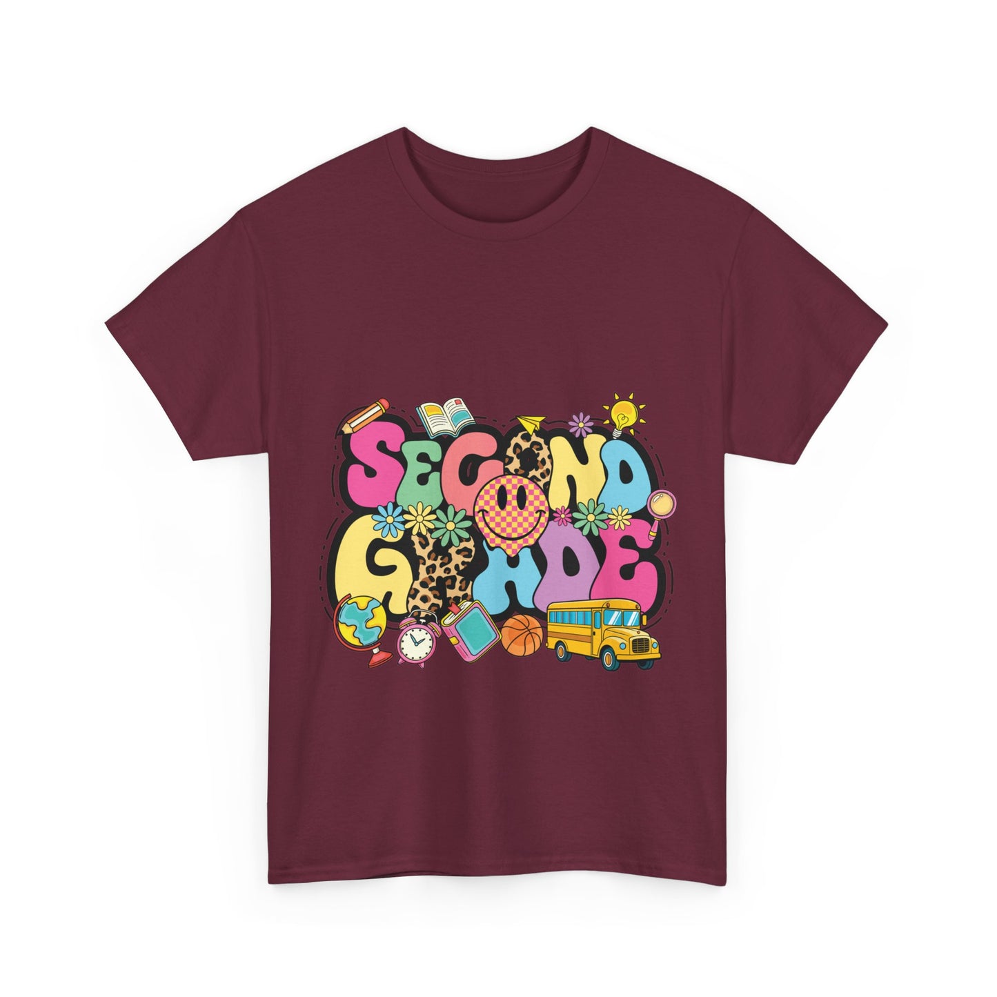 Second Grade Unisex Heavy Cotton Tee