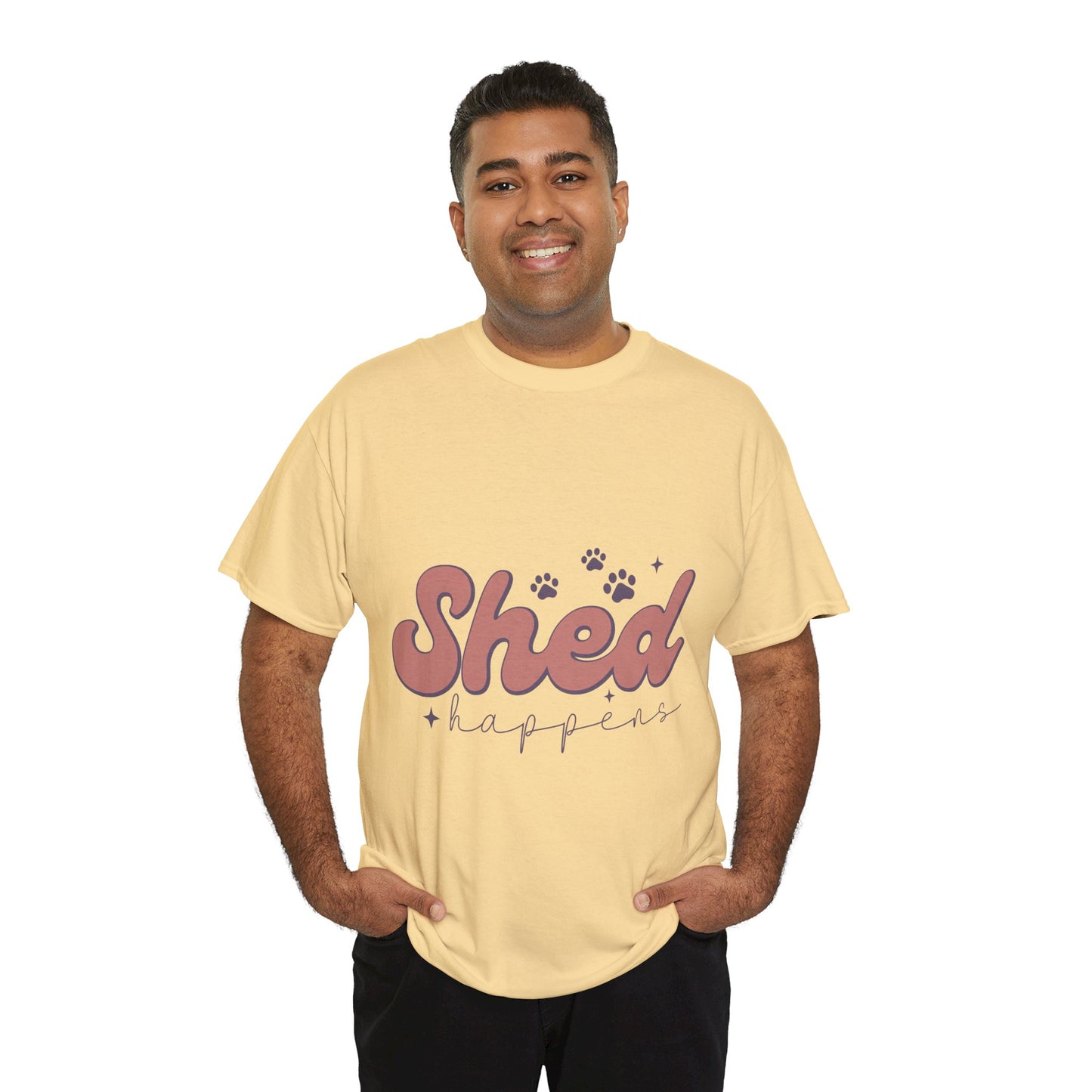 Shed Happens Unisex Heavy Cotton Tee