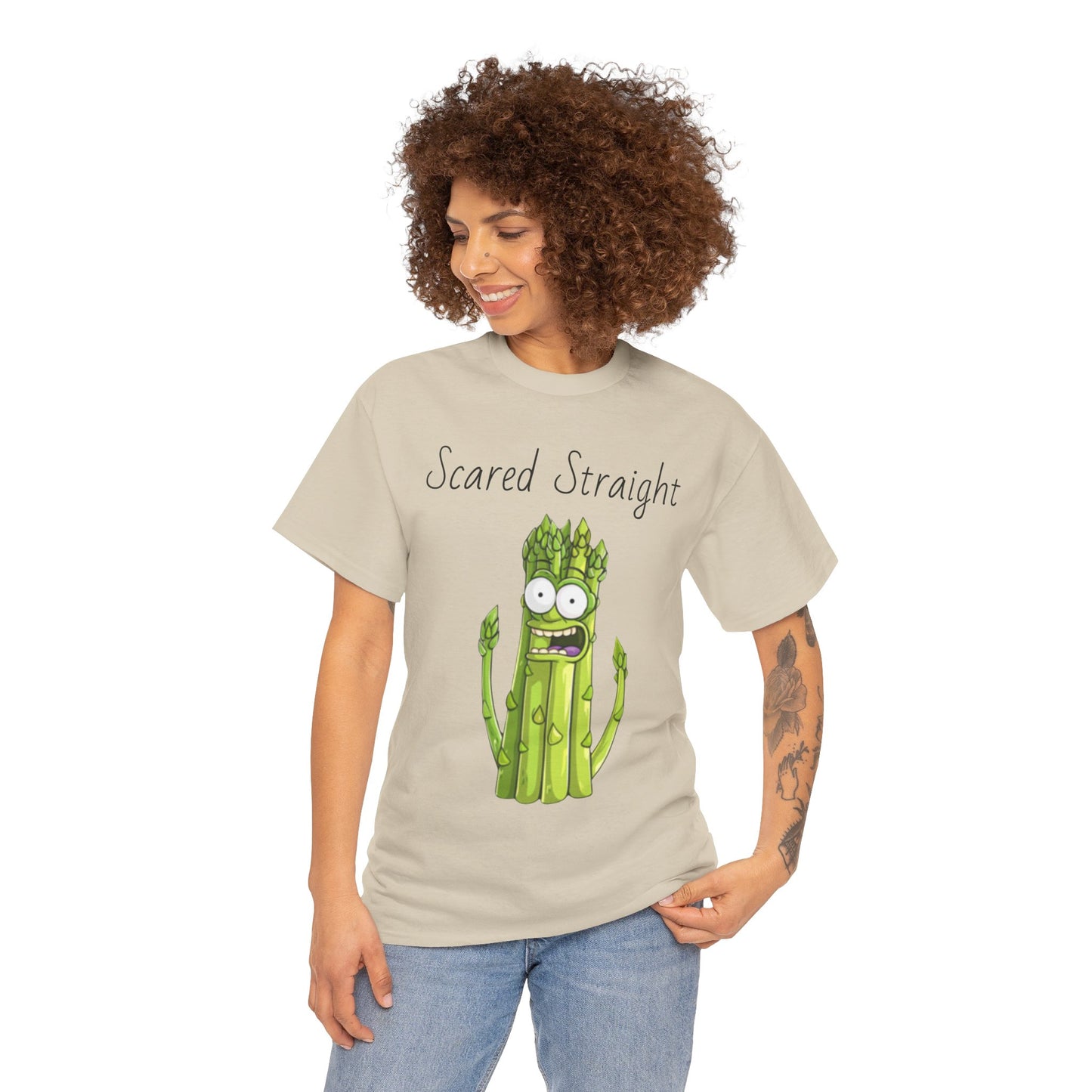 Scared Straight Unisex Heavy Cotton Tee