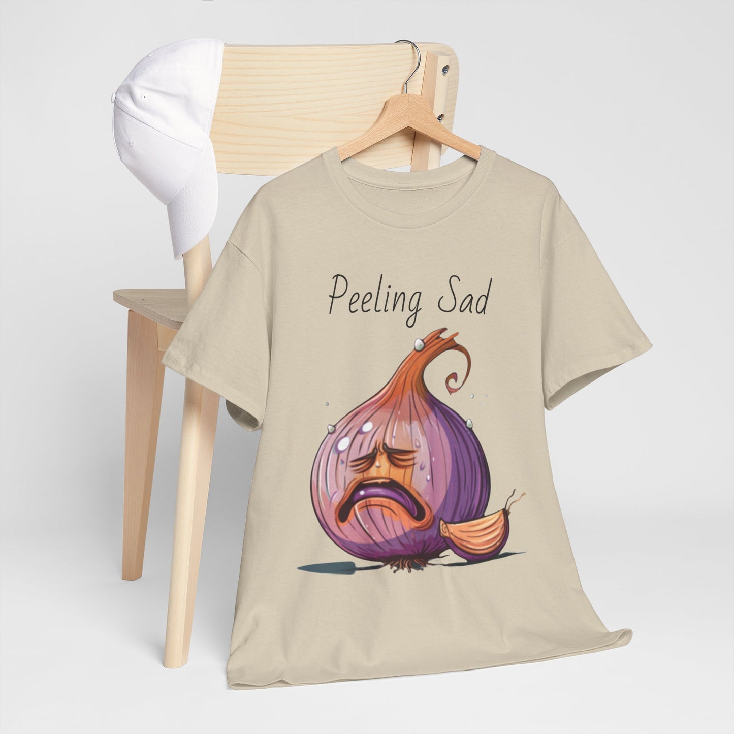 Peeling Sad Unisex Heavy Cotton Tee