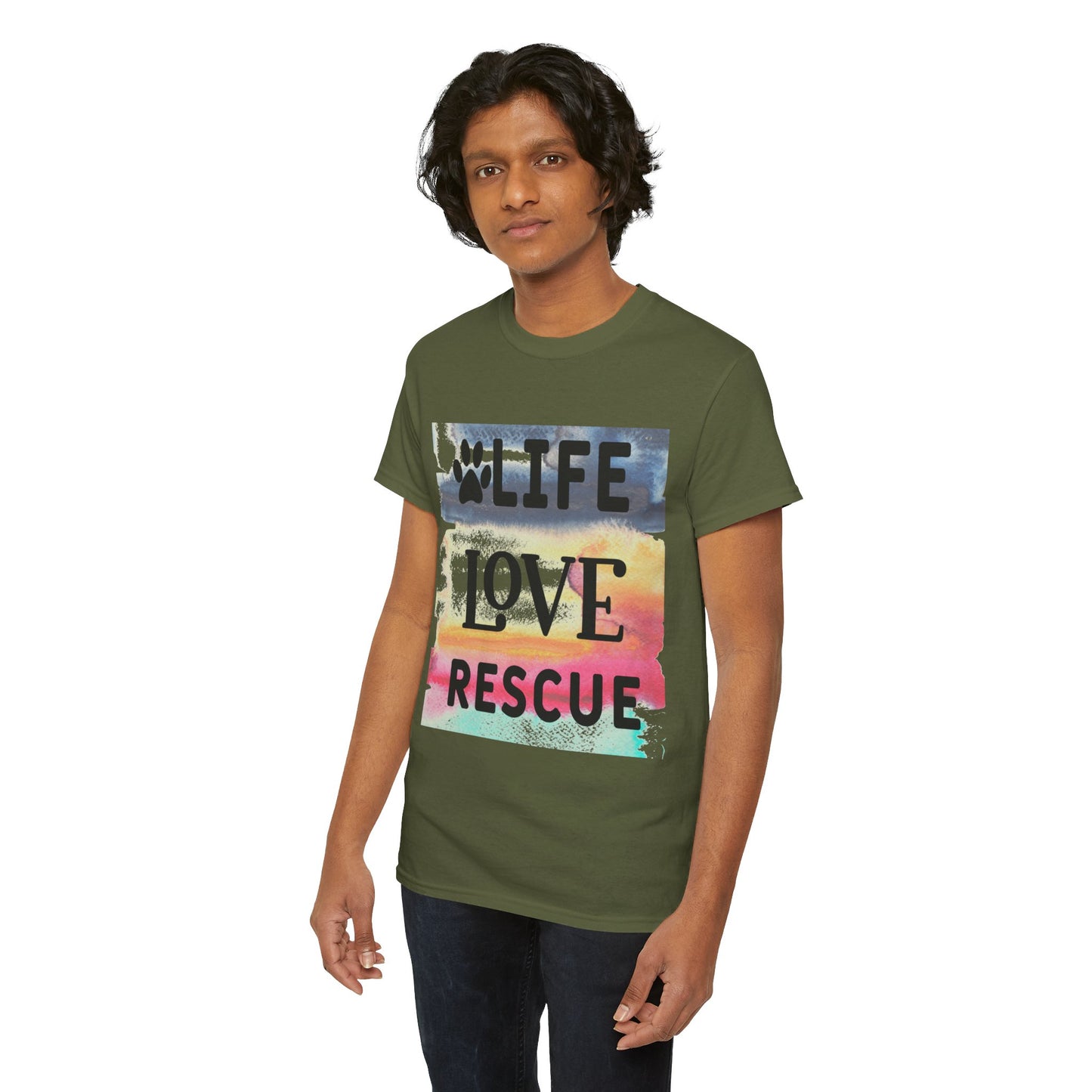 Life Love Rescue Unisex Heavy Cotton Tee