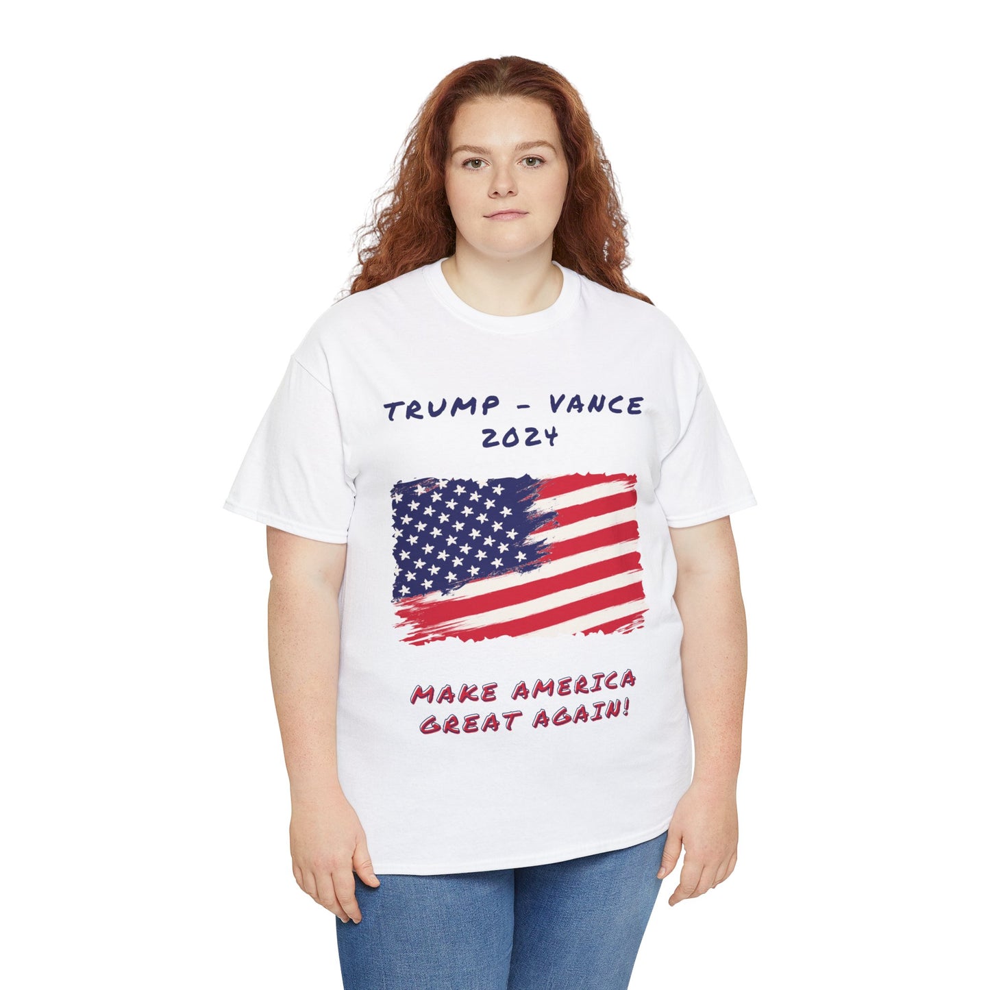 Trump Vance Unisex Heavy Cotton Tee