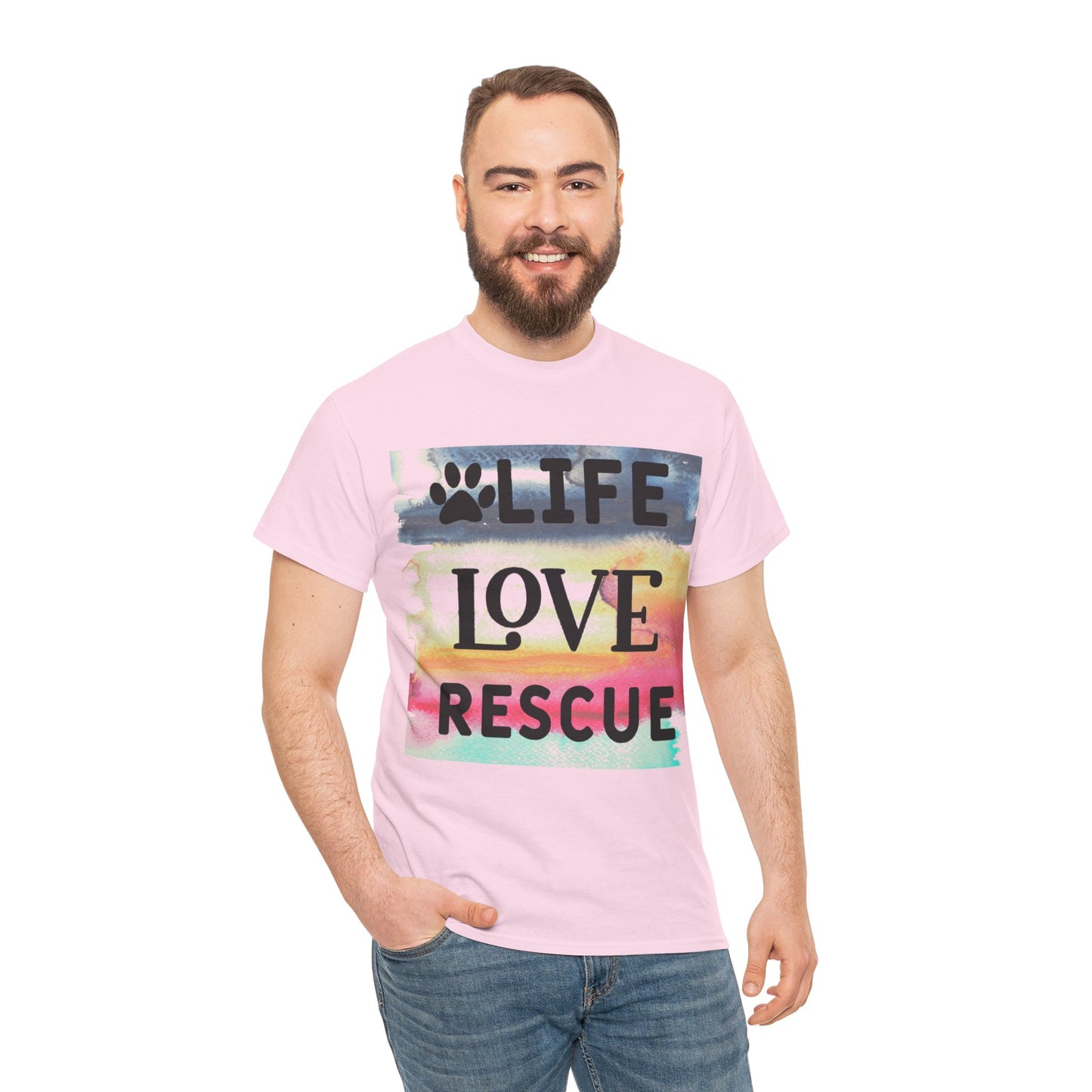 Life Love Rescue Unisex Heavy Cotton Tee