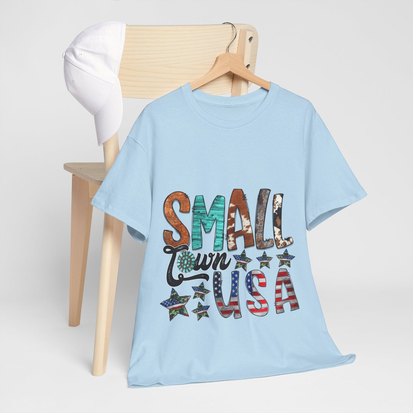 Small Town USA Unisex Heavy Cotton Tee