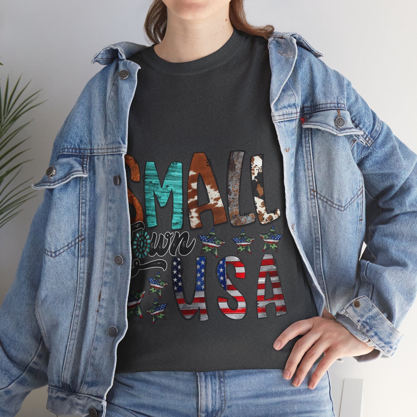 Small Town USA Unisex Heavy Cotton Tee