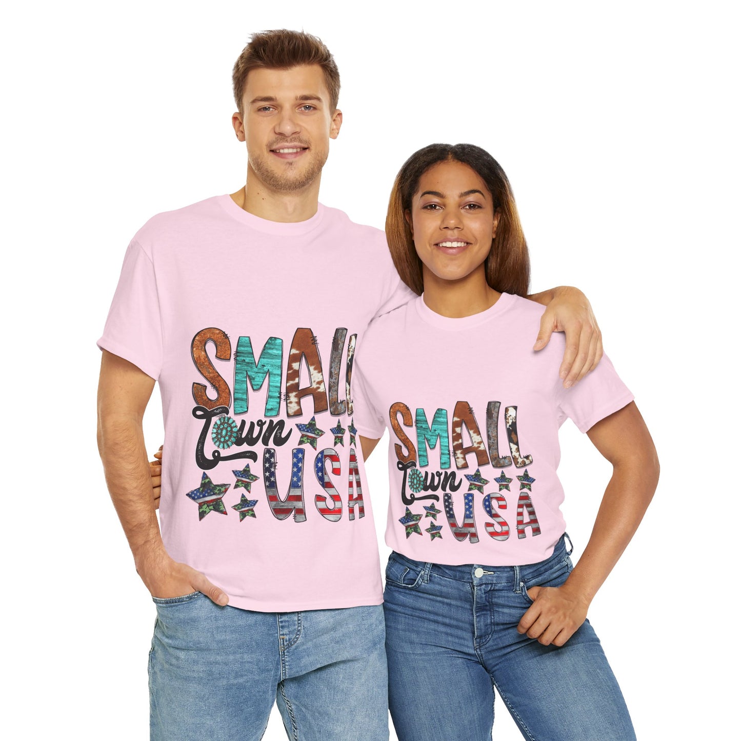 Small Town USA Unisex Heavy Cotton Tee