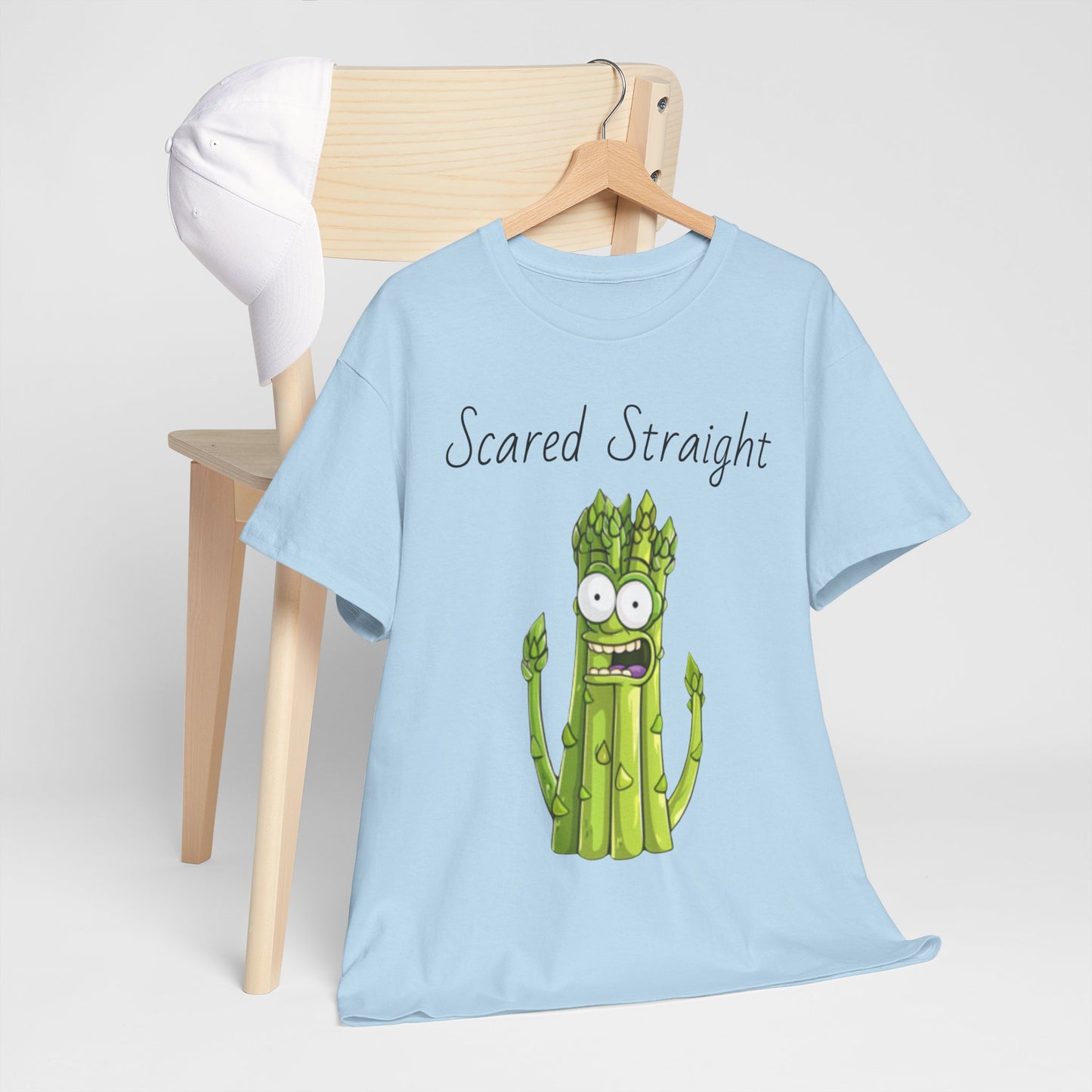 Scared Straight Unisex Heavy Cotton Tee