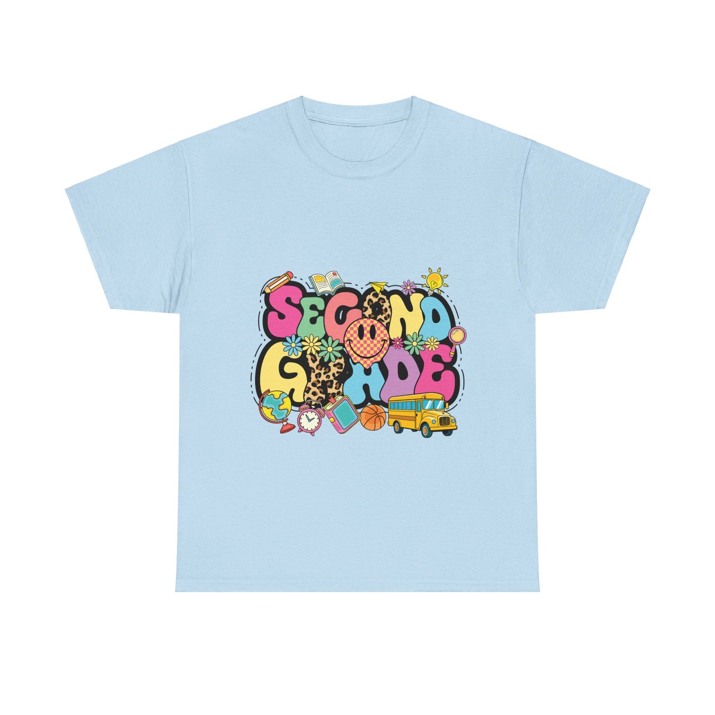 Second Grade Unisex Heavy Cotton Tee