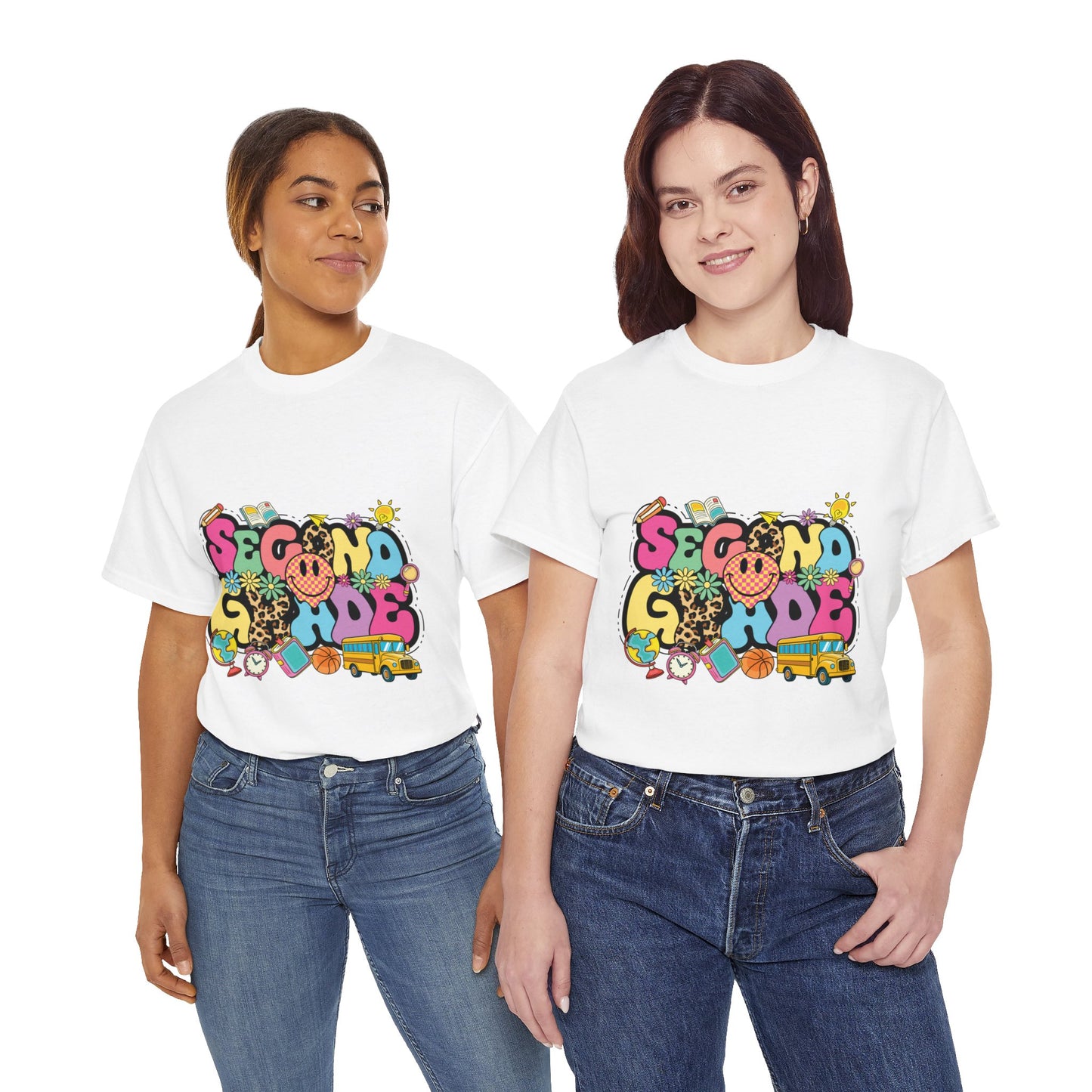 Second Grade Unisex Heavy Cotton Tee