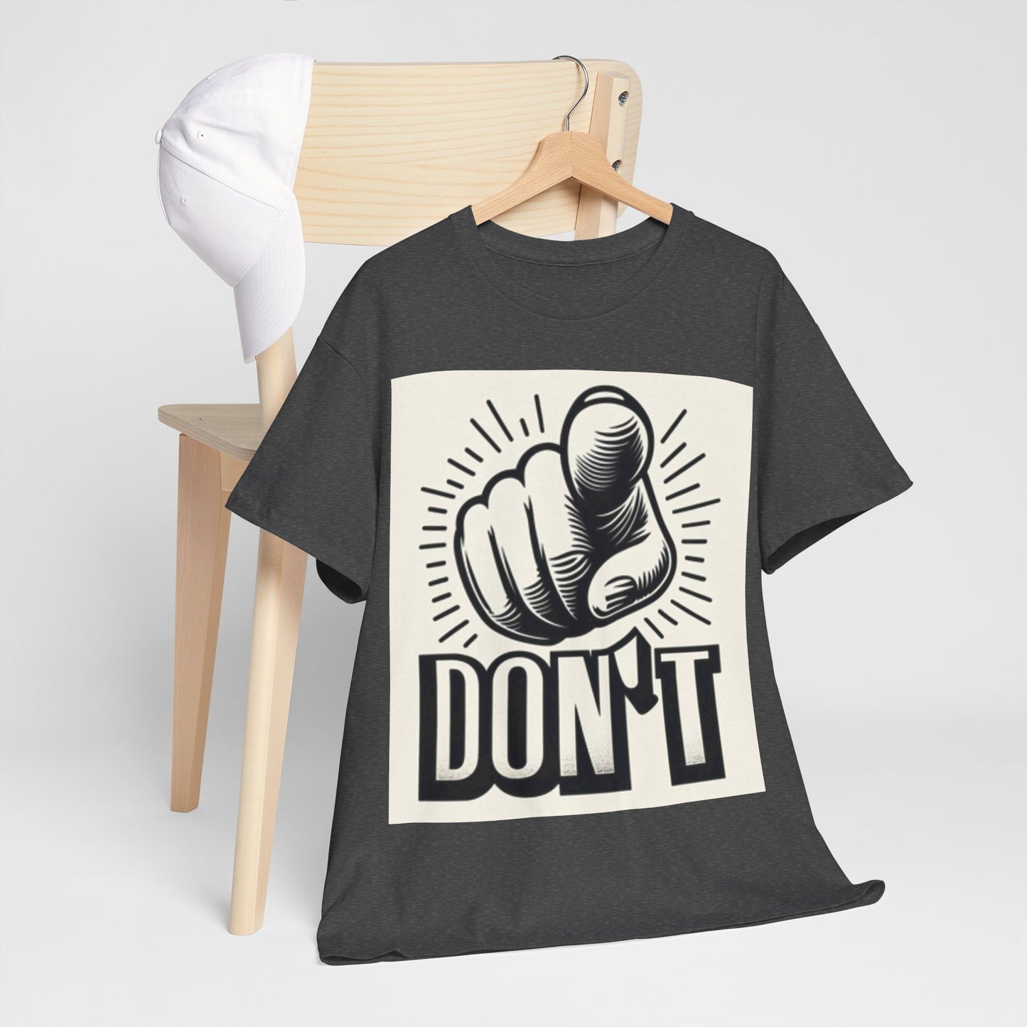 Don't Finger Unisex Heavy Cotton Tee