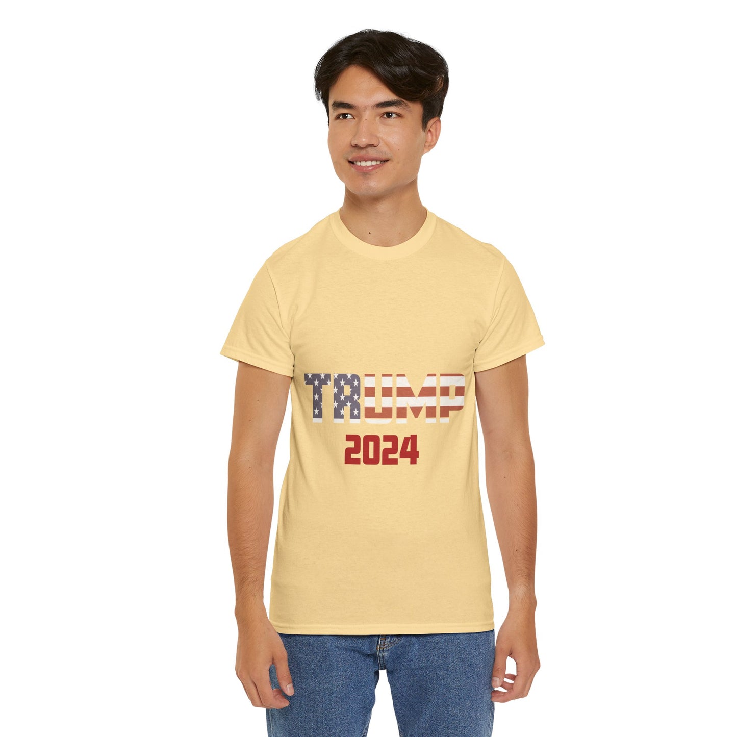 Trump 2024 B Unisex Heavy Cotton Tee