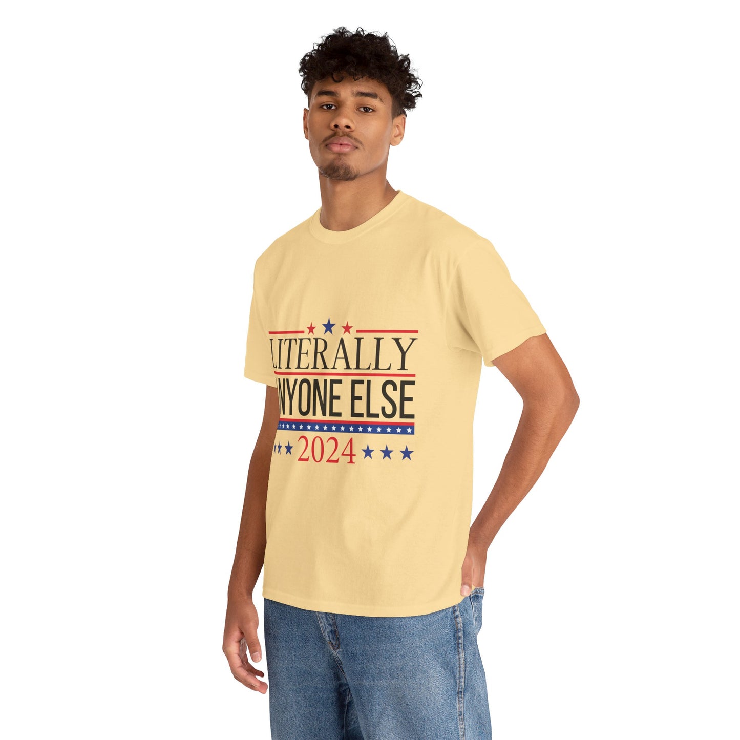 Anyone Else 2024 Unisex Heavy Cotton Tee