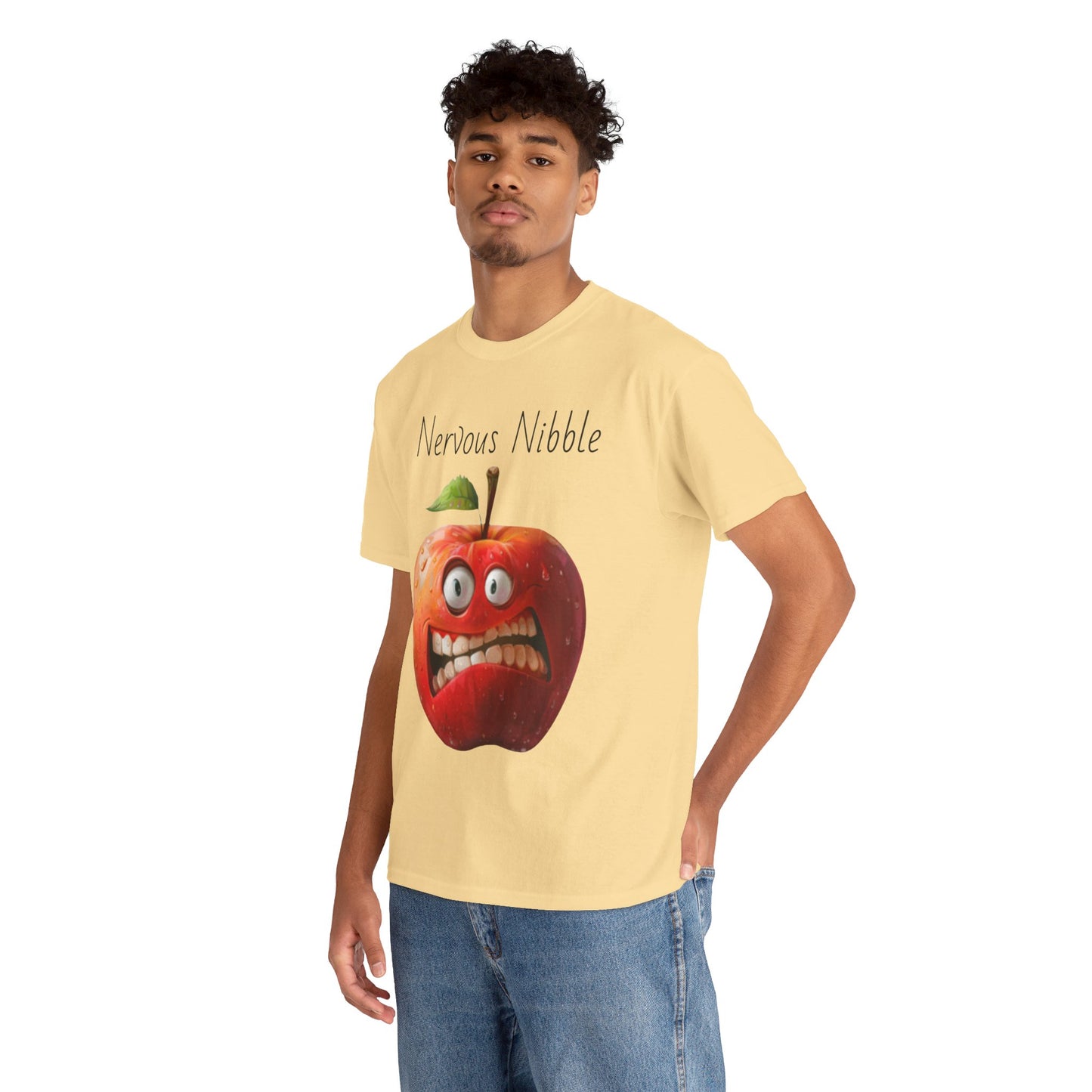 Nervous Nibble Unisex Heavy Cotton Tee