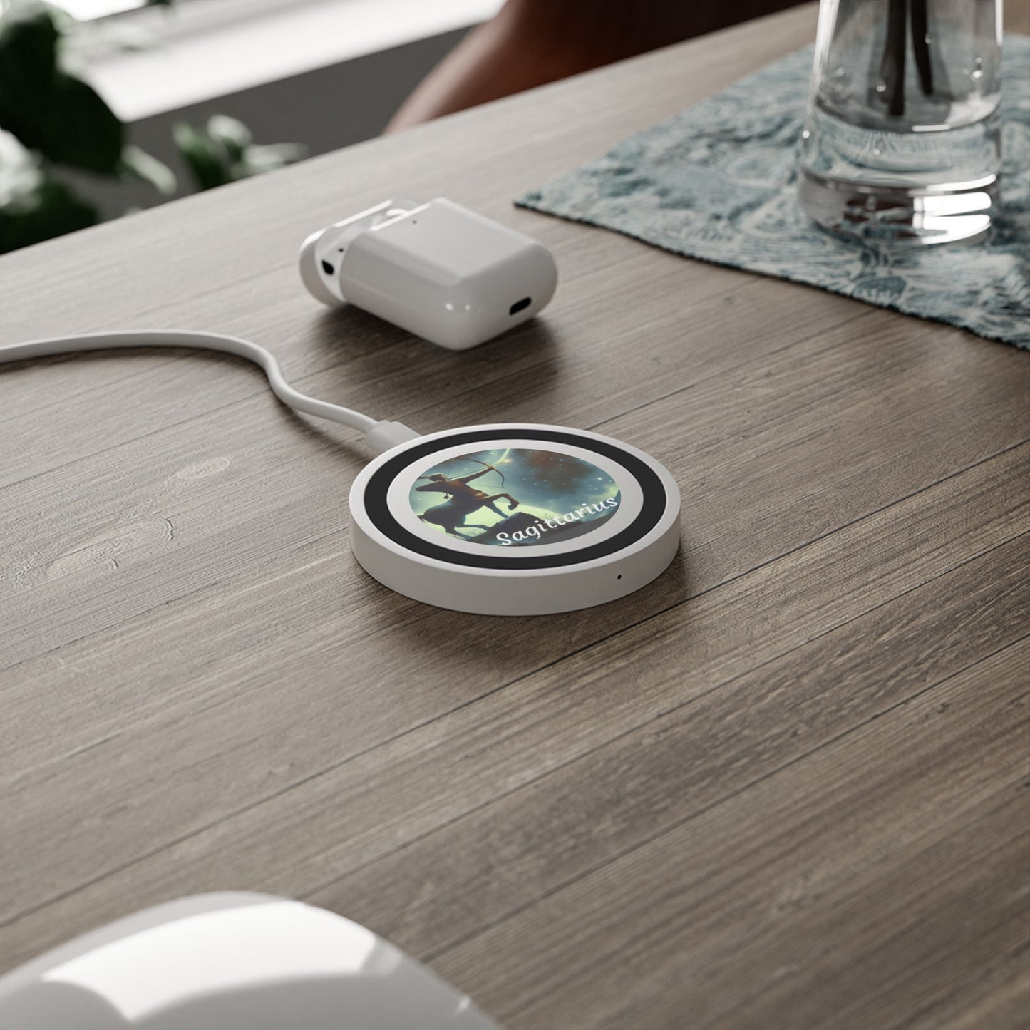 Sagittarius Zodiac Sign Quake Wireless Charging Pad