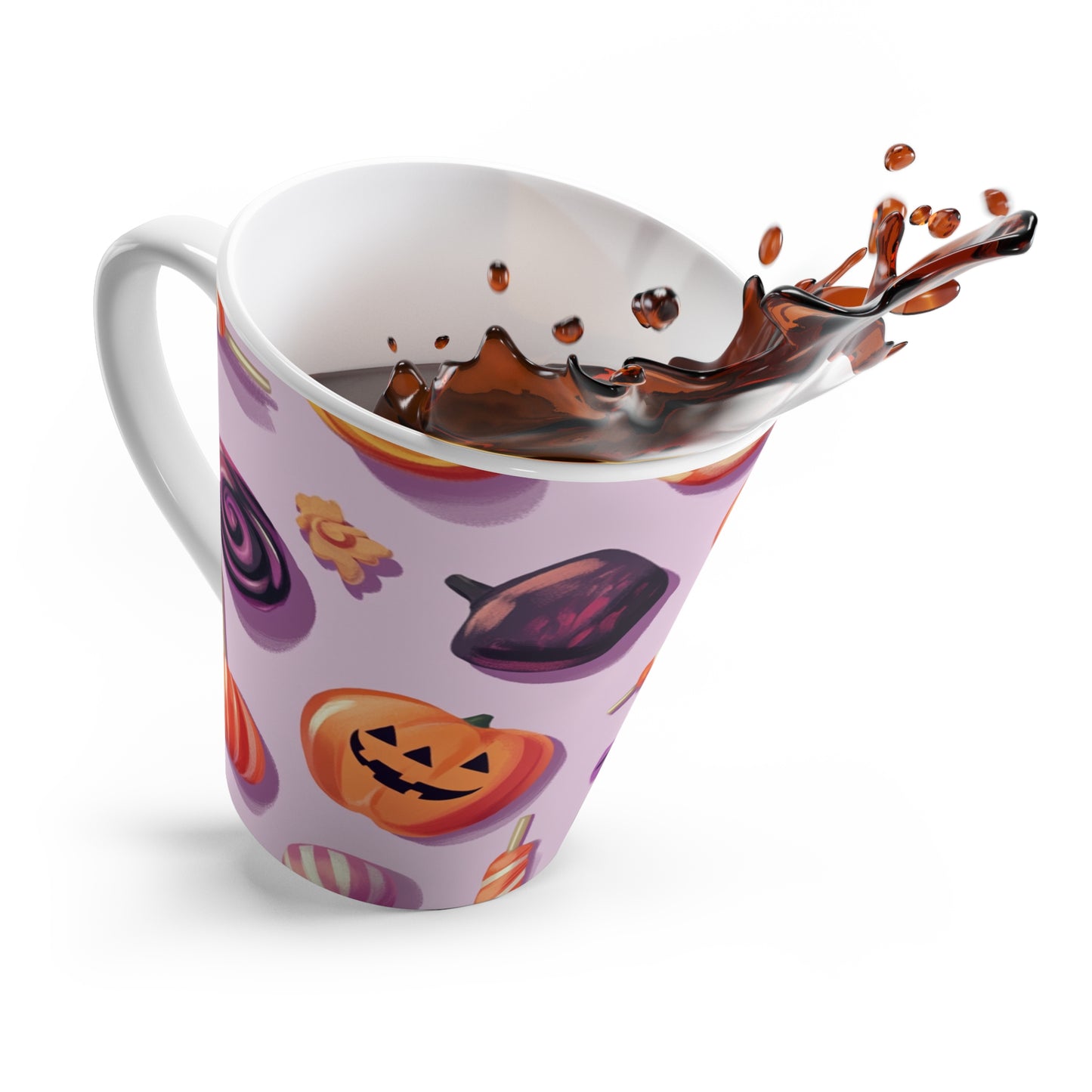 Halloween Candy Latte Mug