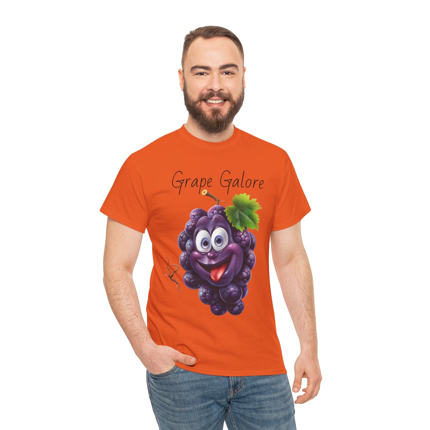 Grape Galore Unisex Heavy Cotton Tee