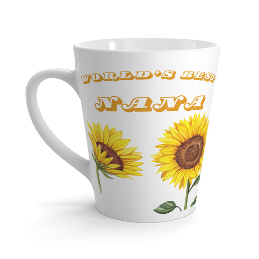 World's Best Nana Latte Mug