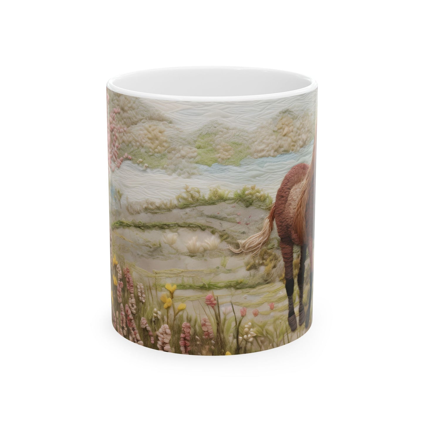 Grazing House Ceramic Mug, (11oz, 15oz)