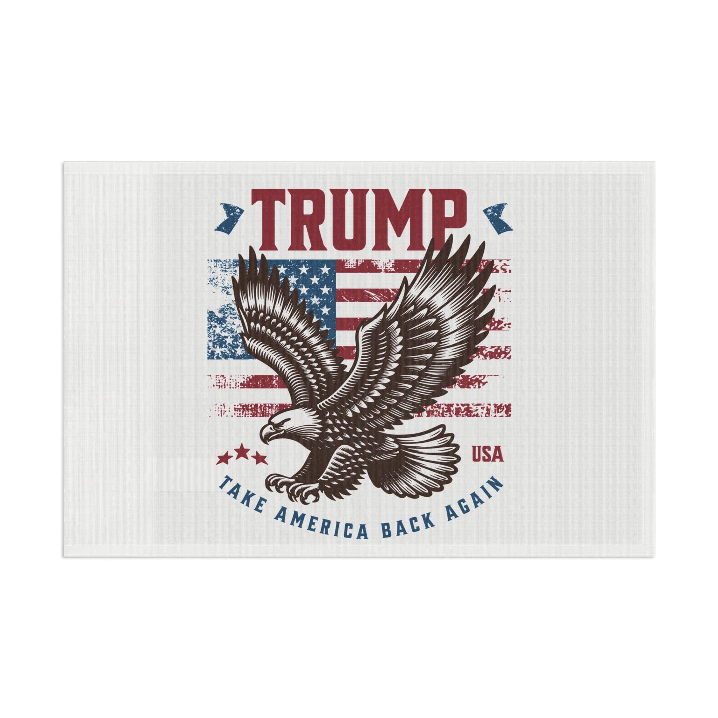 Trump Eagle Flag